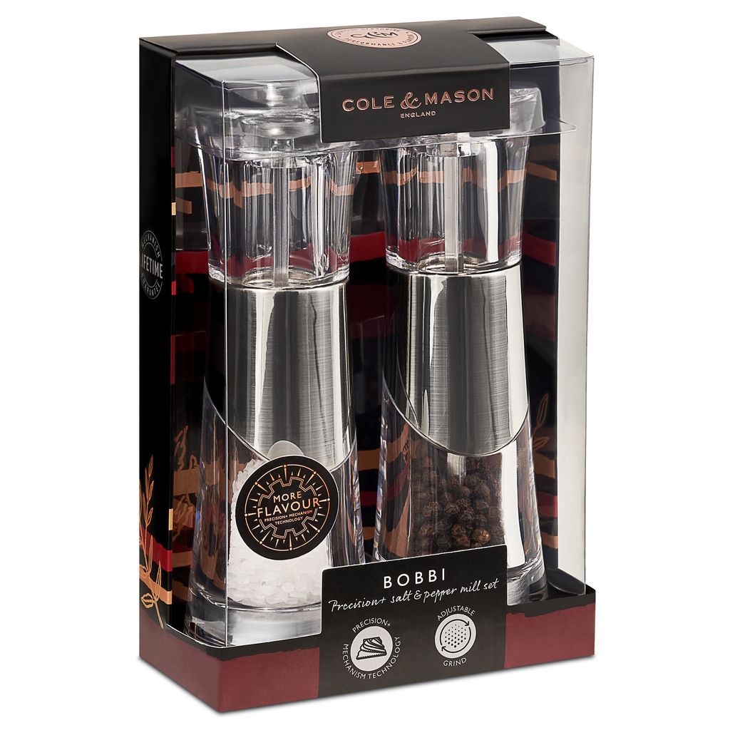Cole & Mason Bobbi Salt and Pepper Mills Gift Set