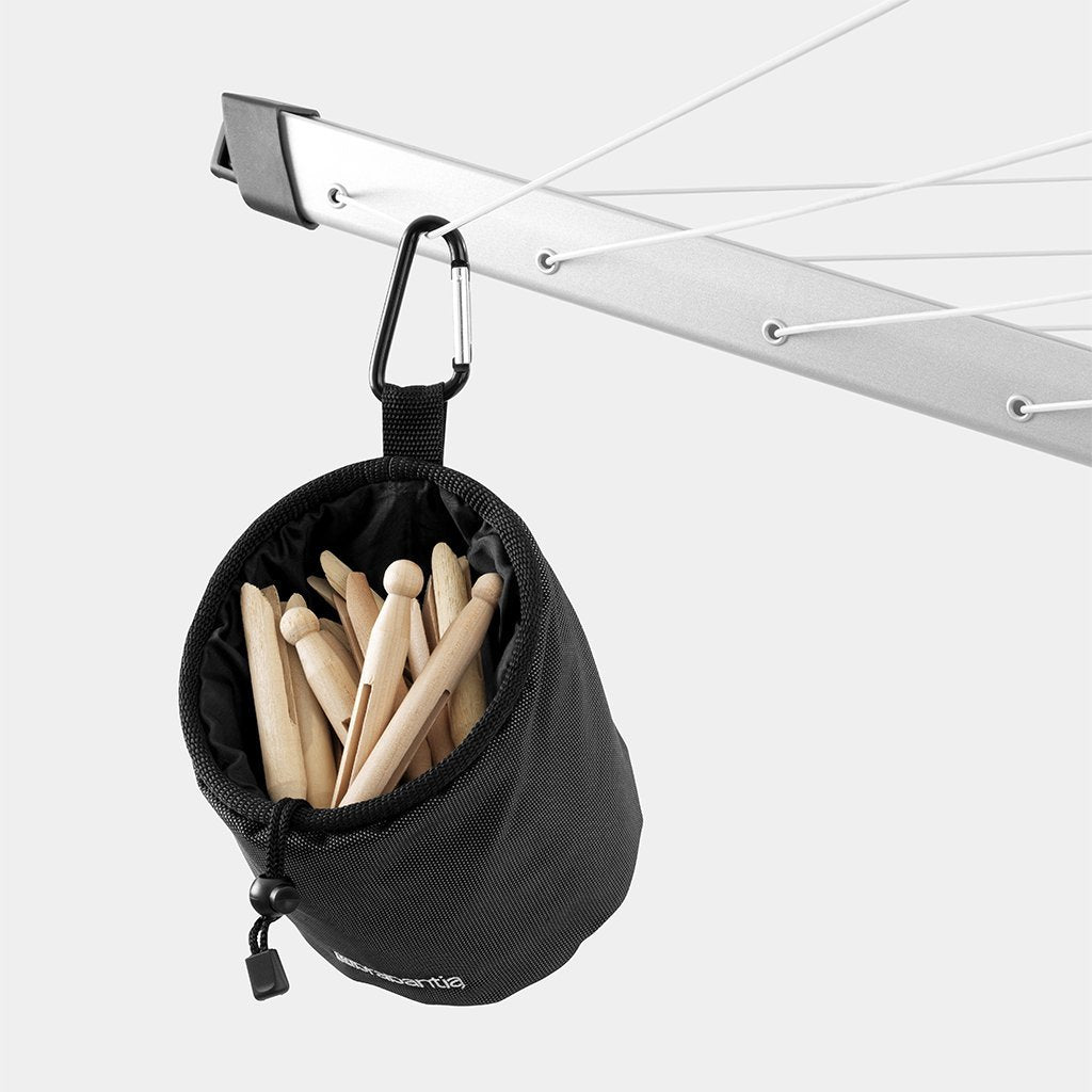 Brabantia Premium Clothes Peg Bag - Black