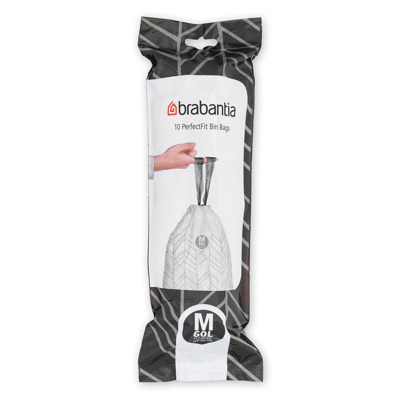 Brabantia Perfect Fit Bags - Code M 60 Litre 10 Bags