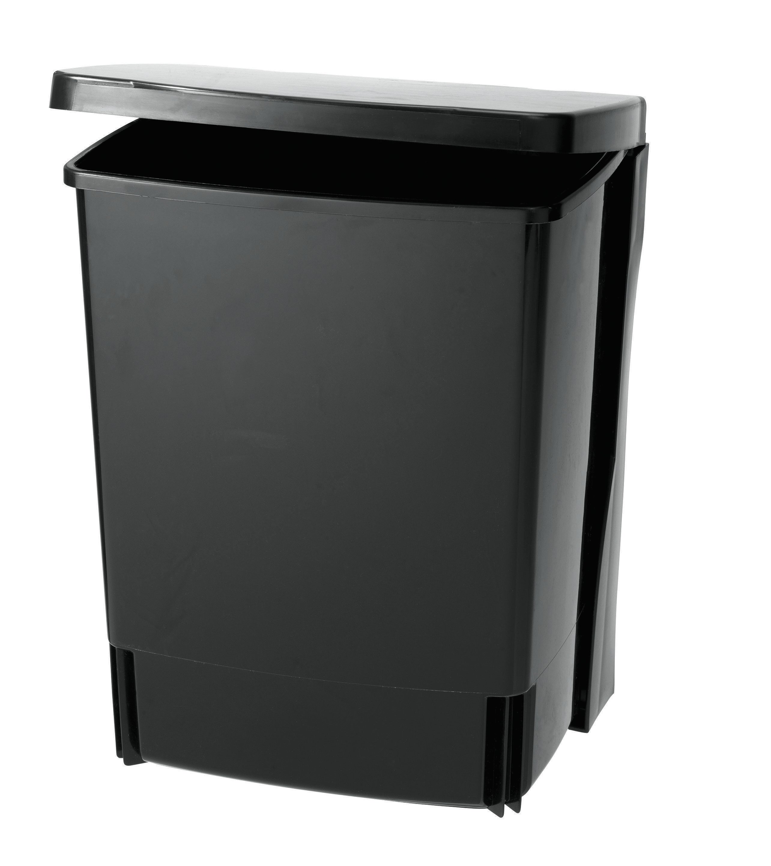 Brabantia Built-in Bin Rectangular 10 Litre Black