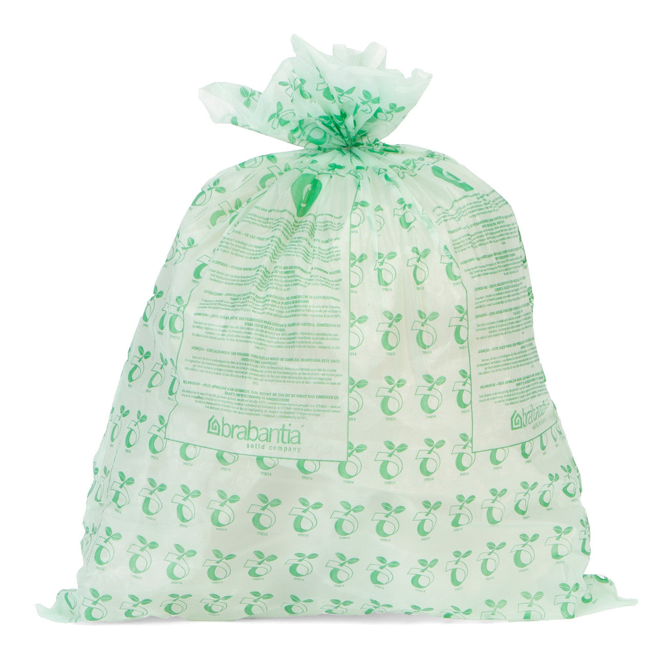 Brabantia Perfect Fit Compostable Bin Liner - Code C (10/12 Litre) 10 Bags Green