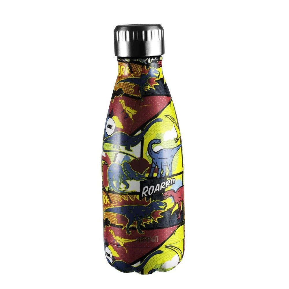 Avanti Fluid Bottle 350ml - Dinosaurs