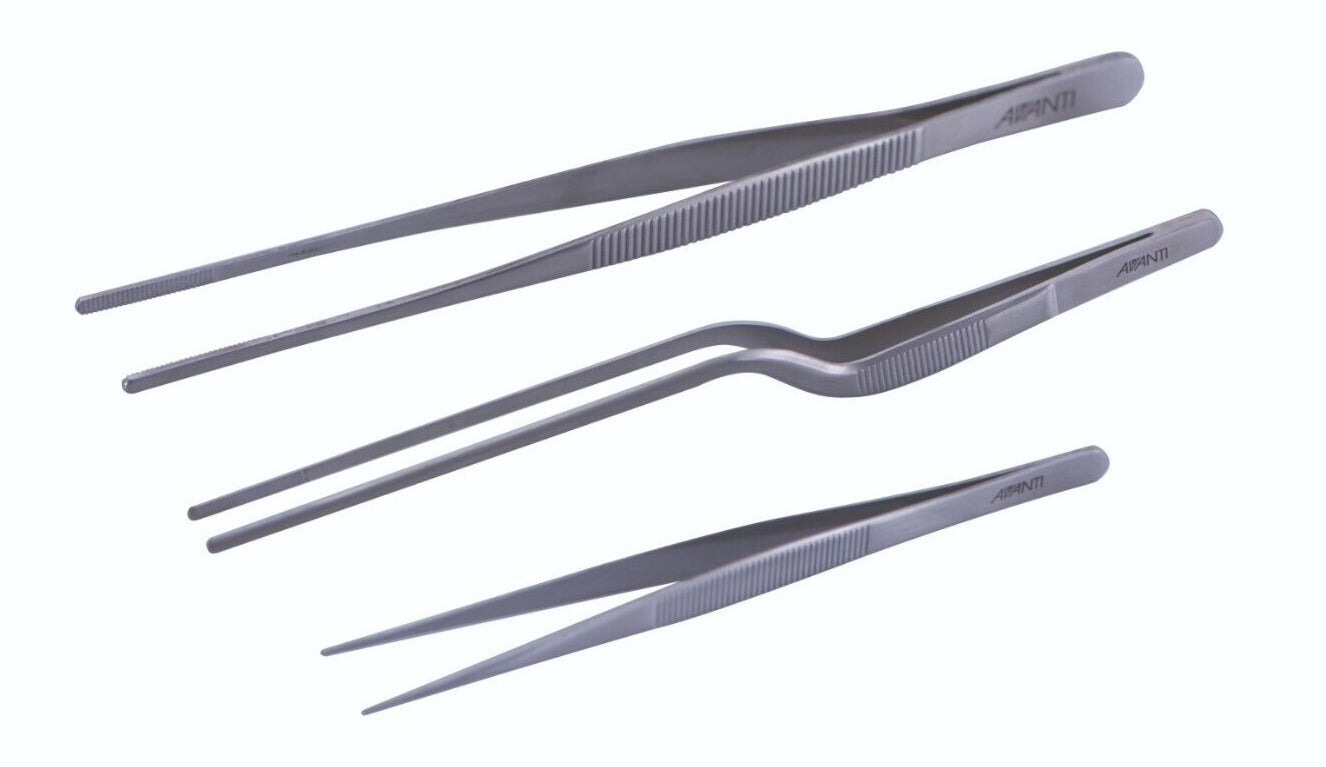 Avanti Plating Tweezers 3 Piece Set