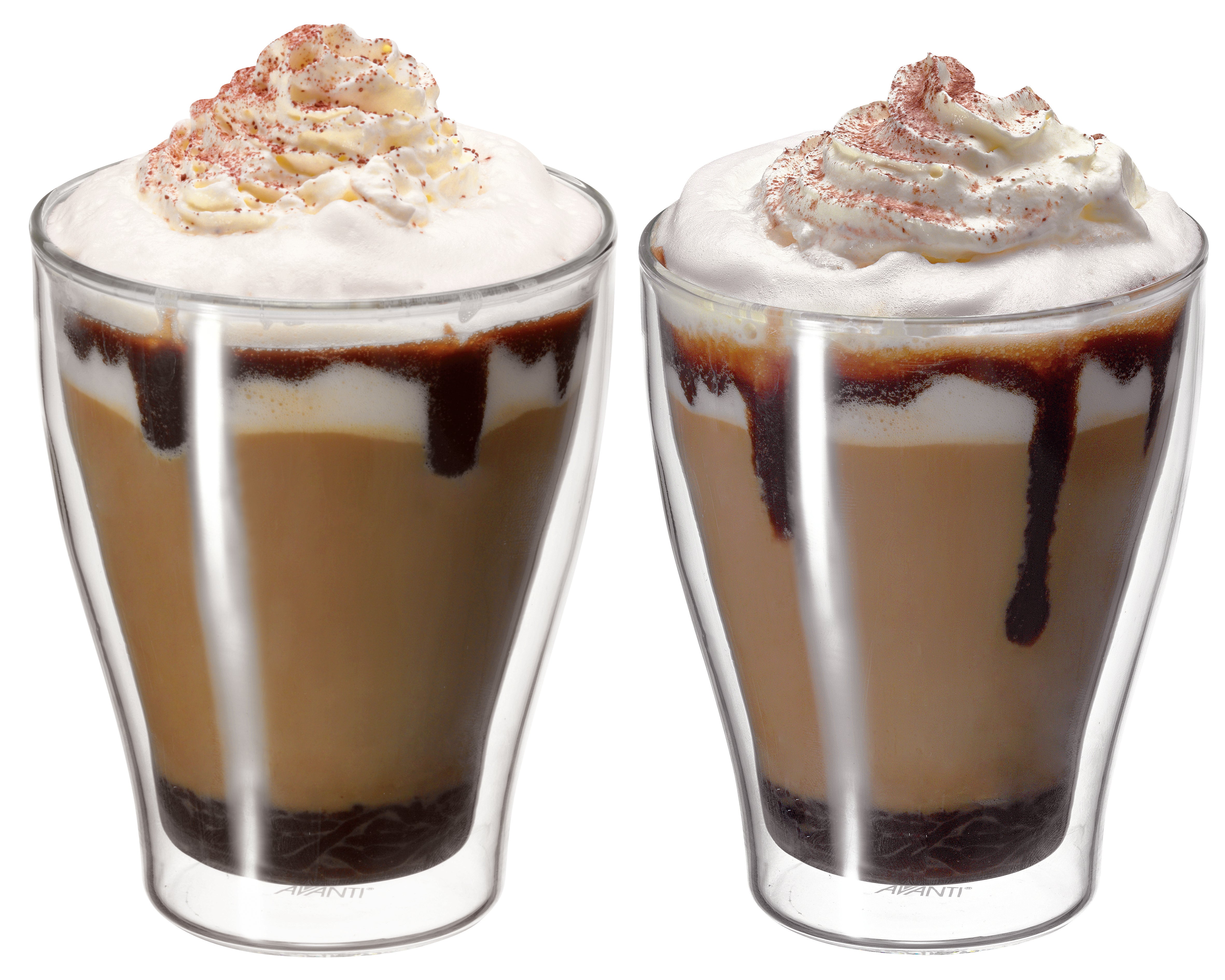 Avanti Modena Twin Wall Glass Set 350ml - Set of Two
