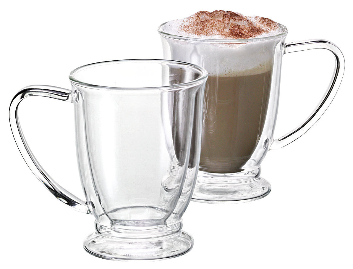 Avanti Twin Wall Glass Oko 2pc Mug 250ml