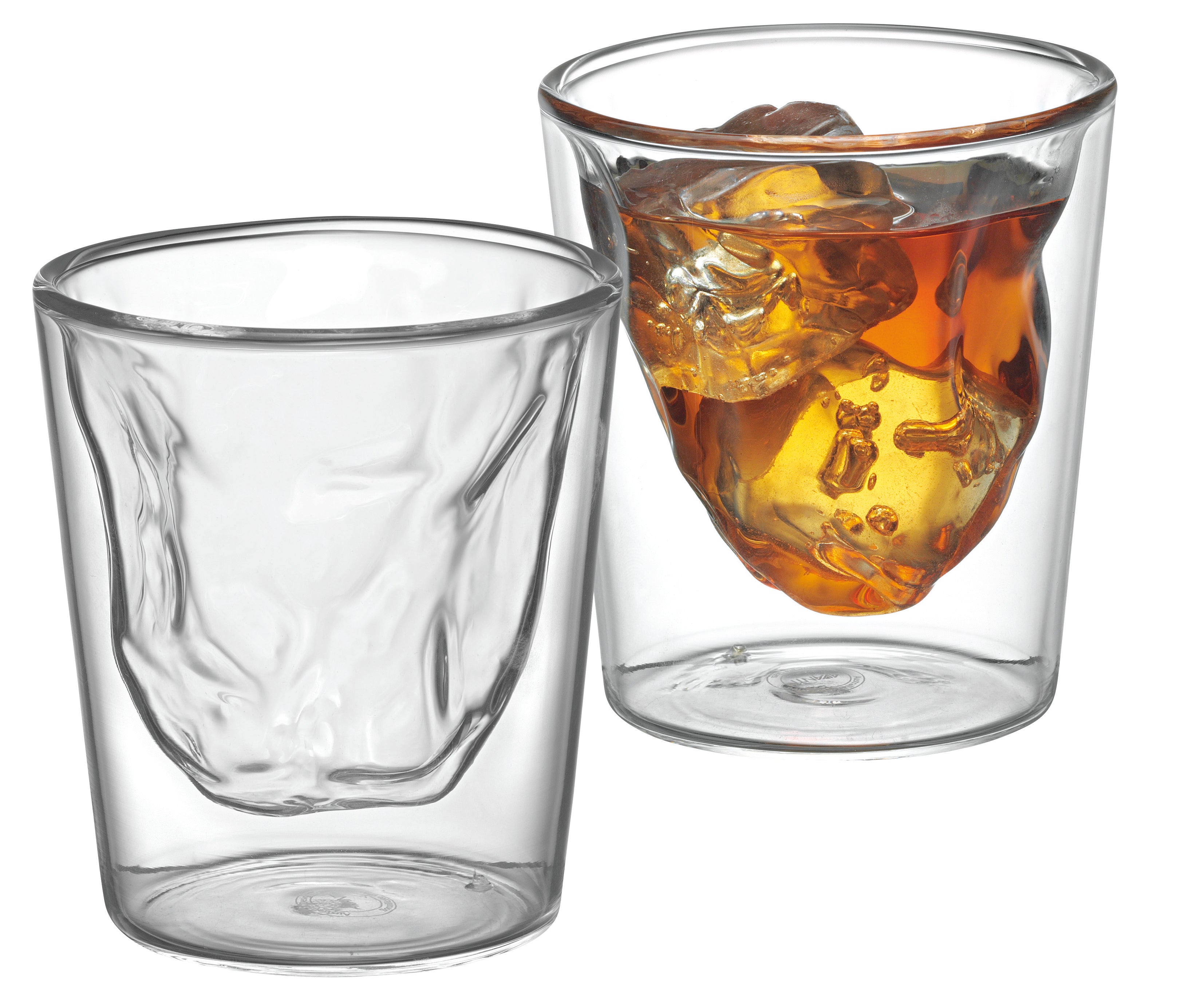 Avanti Scotch On The Rocks Twin Wall Glass 210ml Set of 2