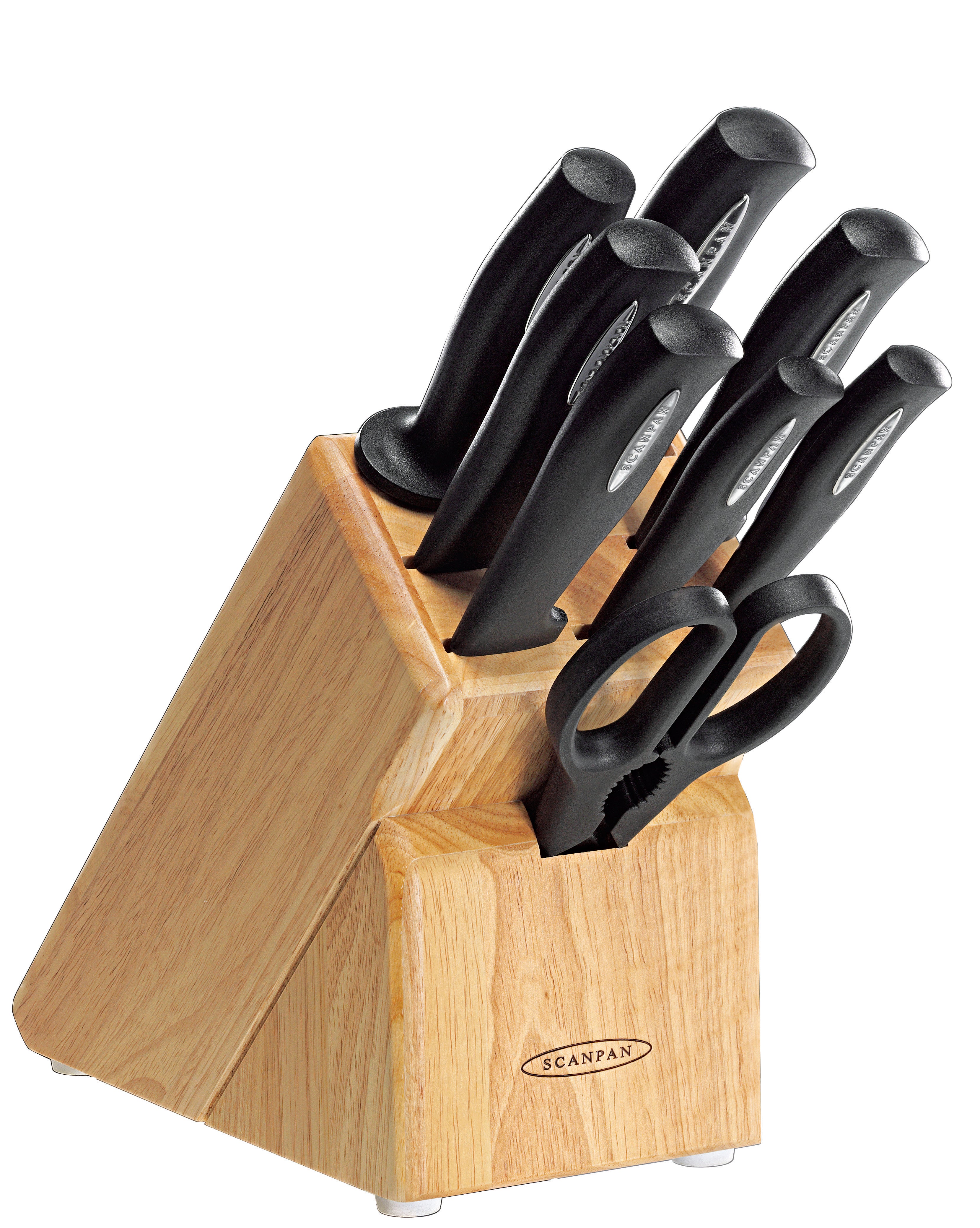 Scanpan Microsharp 9 Piece Knife Block Set