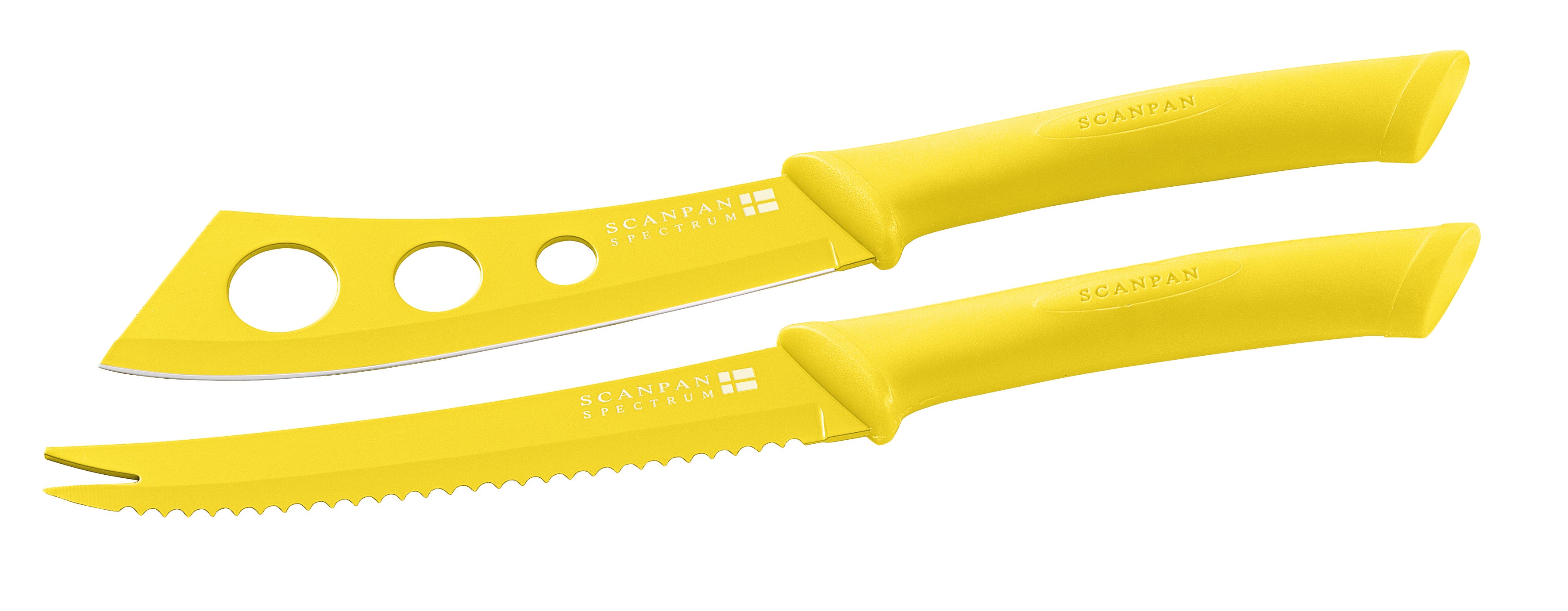 Scanpan Spectrum 2 Piece Cheese Knife Set