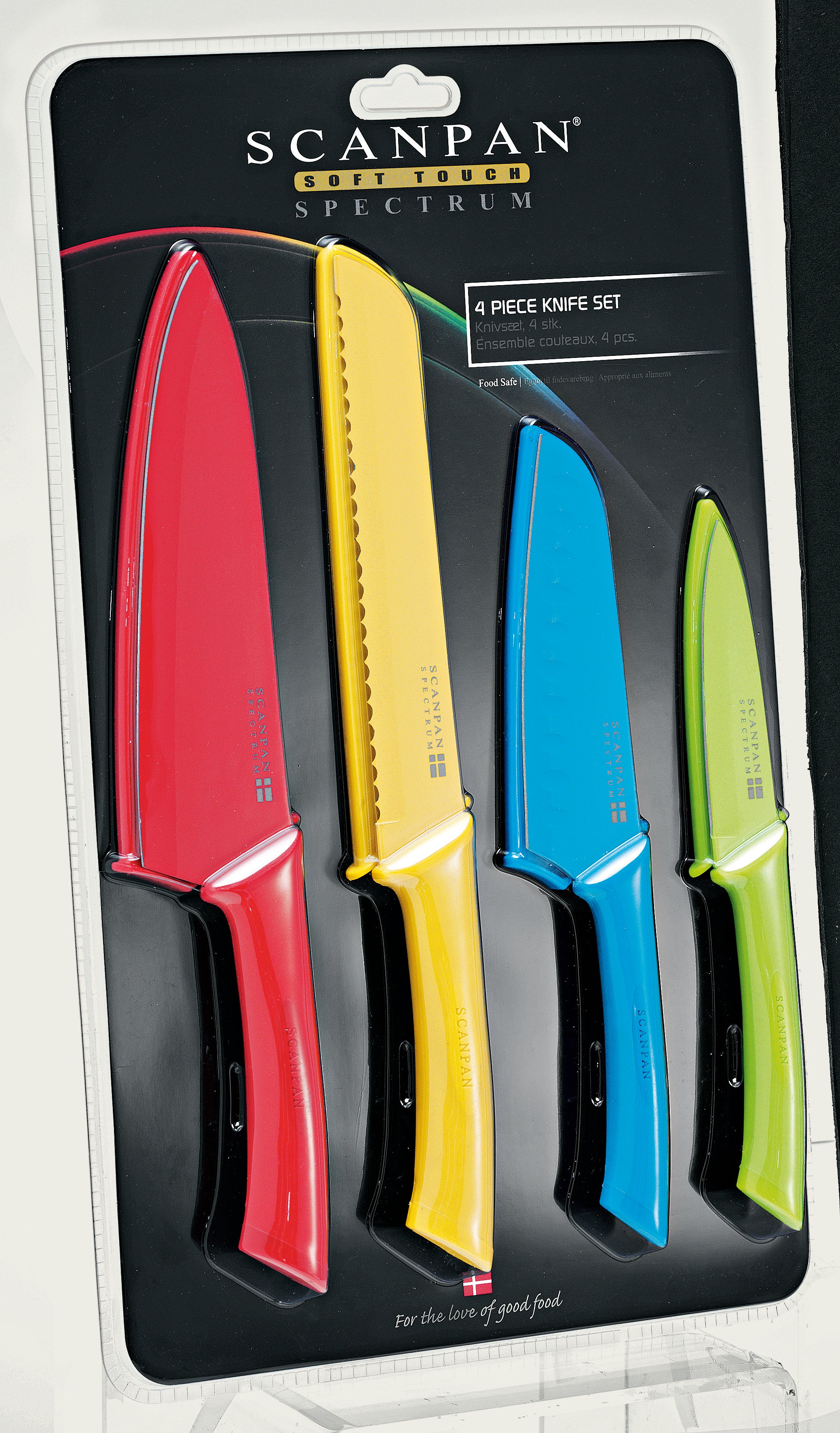 Scanpan Spectrum 4 Piece Knife Set