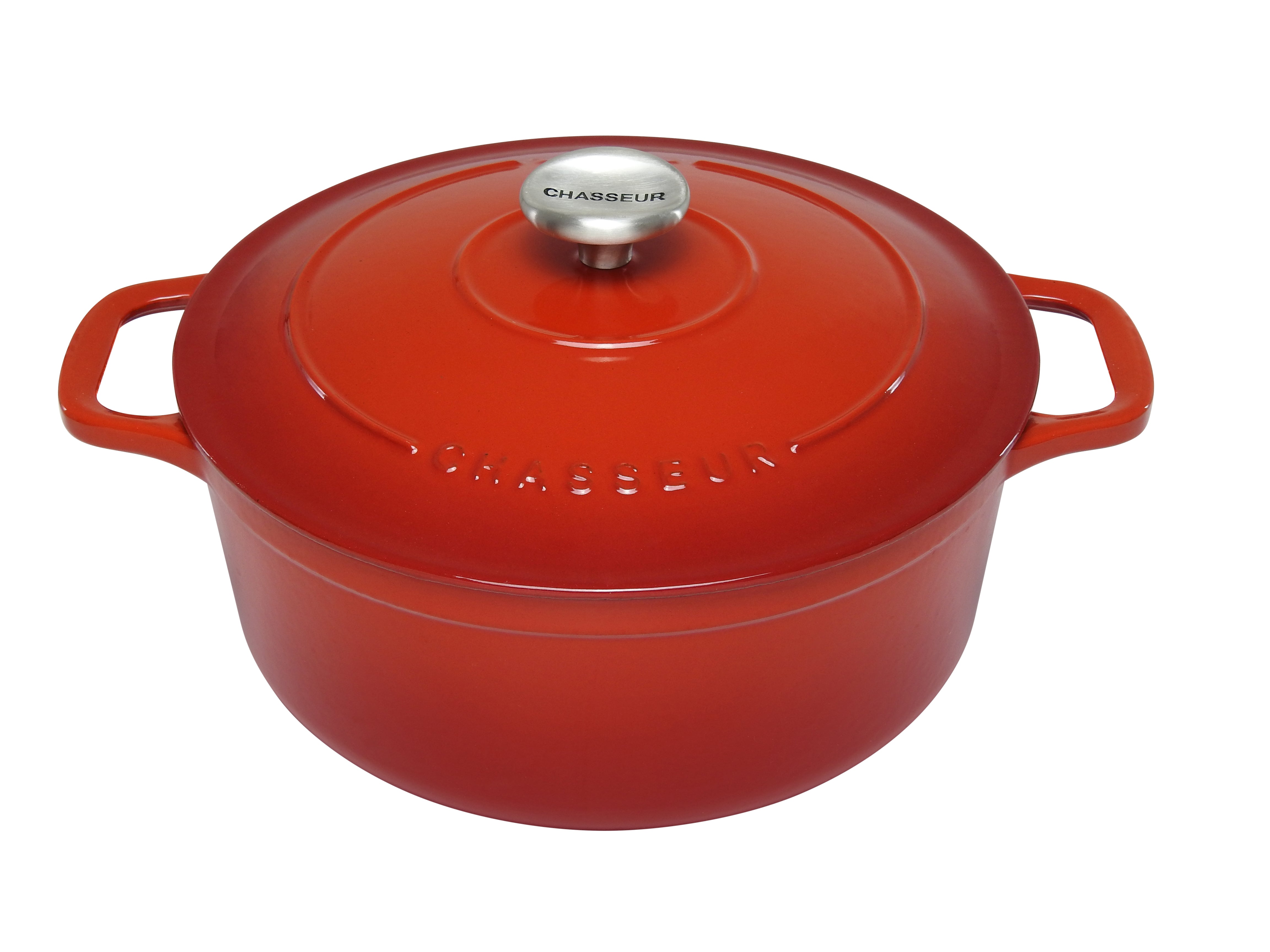 Chasseur Round French Oven 20cm / 2.5 LIitre - Inferno Red