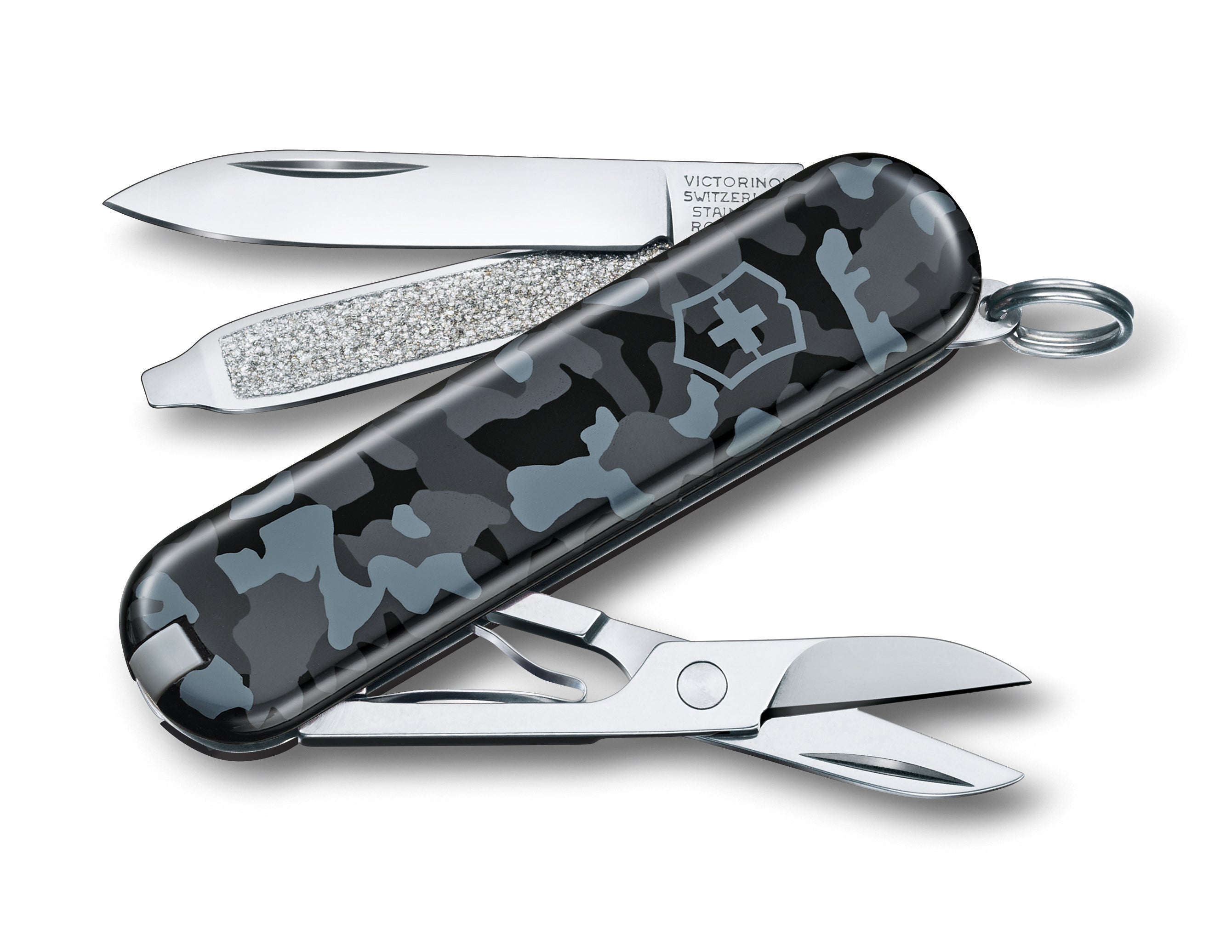 Victorinox Classic SD Swiss Army Knife Multi Pocket Tool 7 Functions - Navy Camouflage