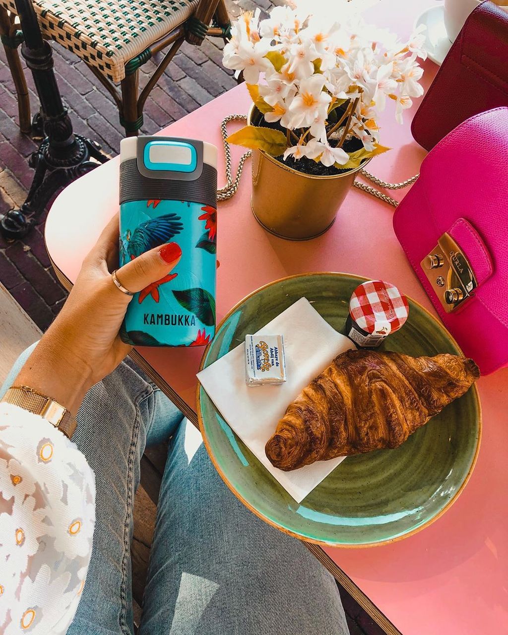 Kambukka Etna 3-in-1 Snapclean Travel Mug 300ml - Parrots