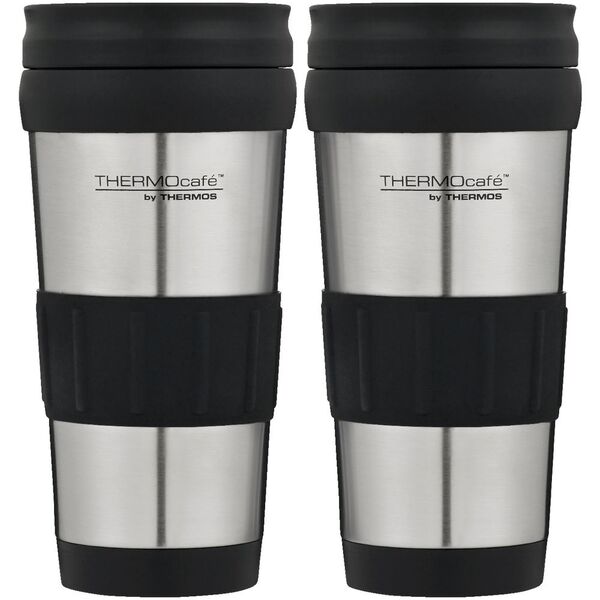 Thermos ThermoCafe Travel Tumbler 420ml Twin Pack
