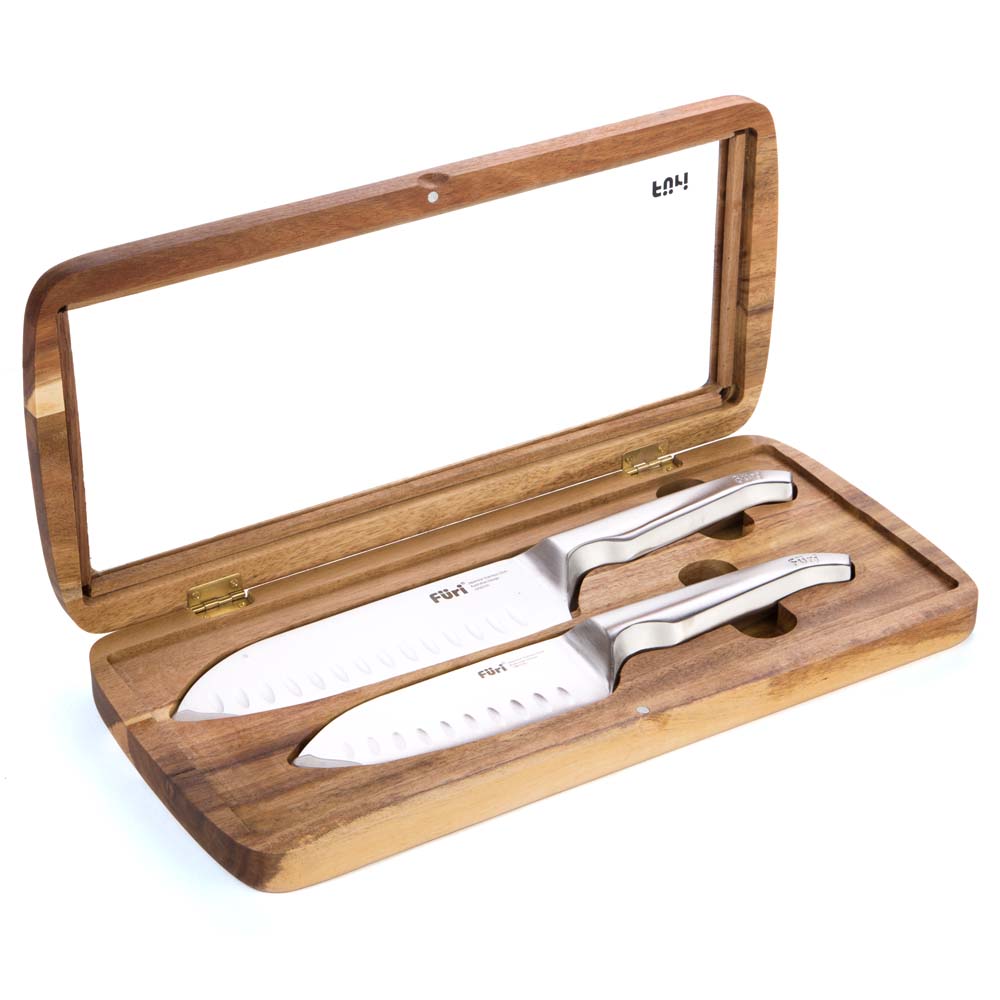 Furi Pro Santoku 2 Piece Knife Set