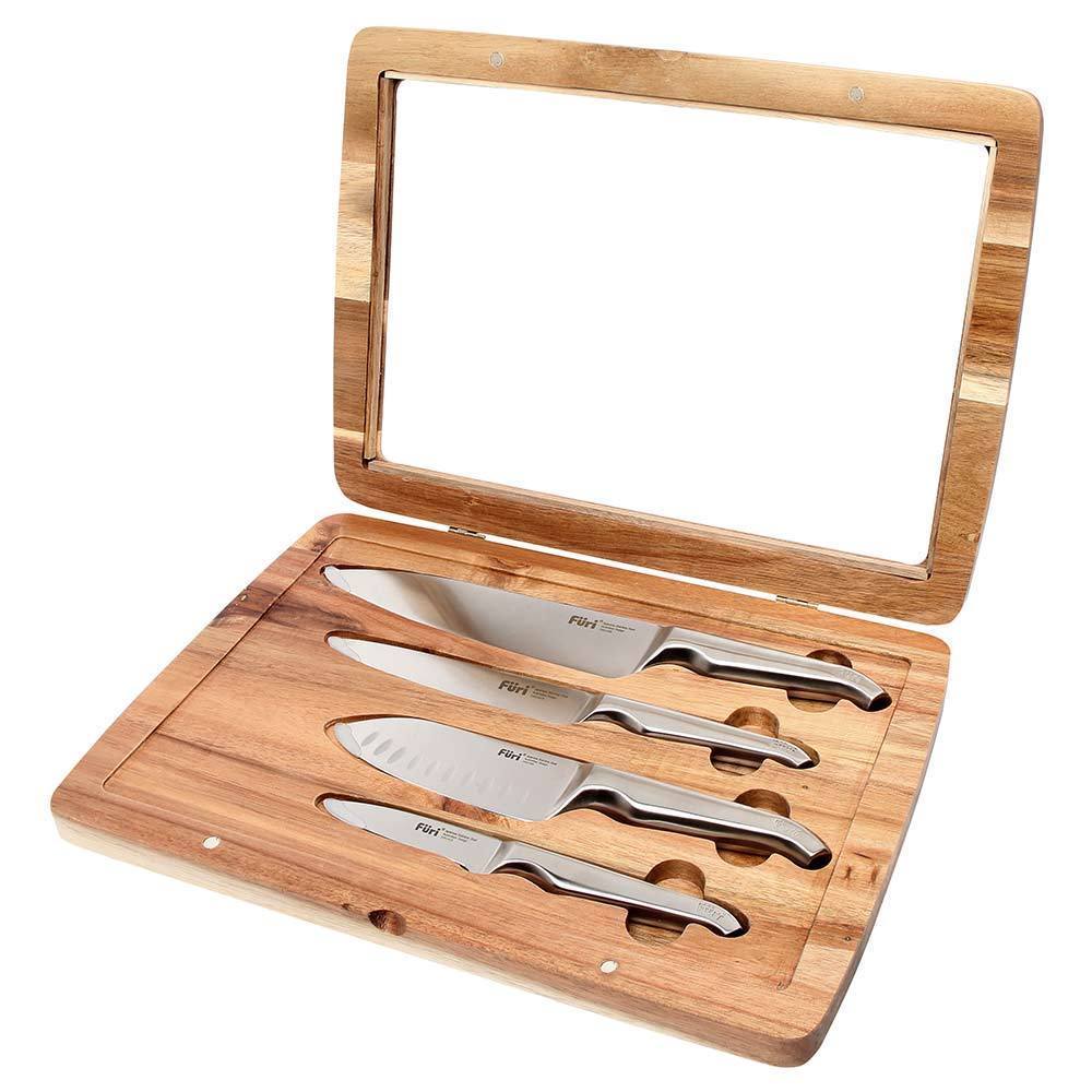 Furi Acacia 4 Piece Knife Set