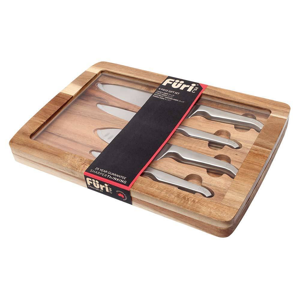Furi Acacia 4 Piece Knife Set