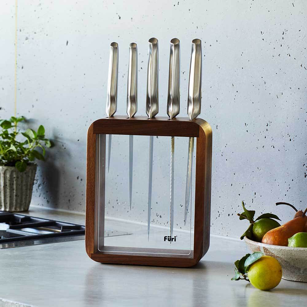 Furi Pro Vault 6 Piece Knife Block Set
