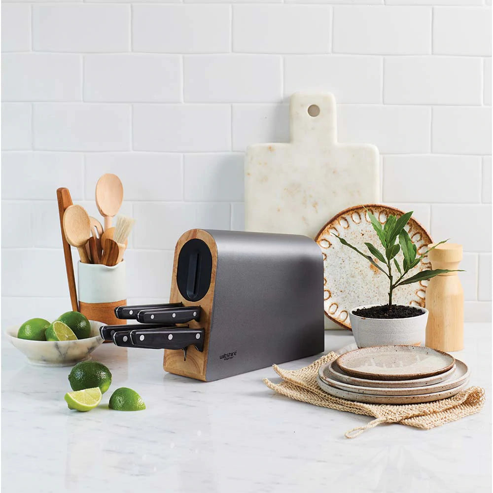 Wiltshire StaySharp Triple Rivet 6 Piece Knife Block Set