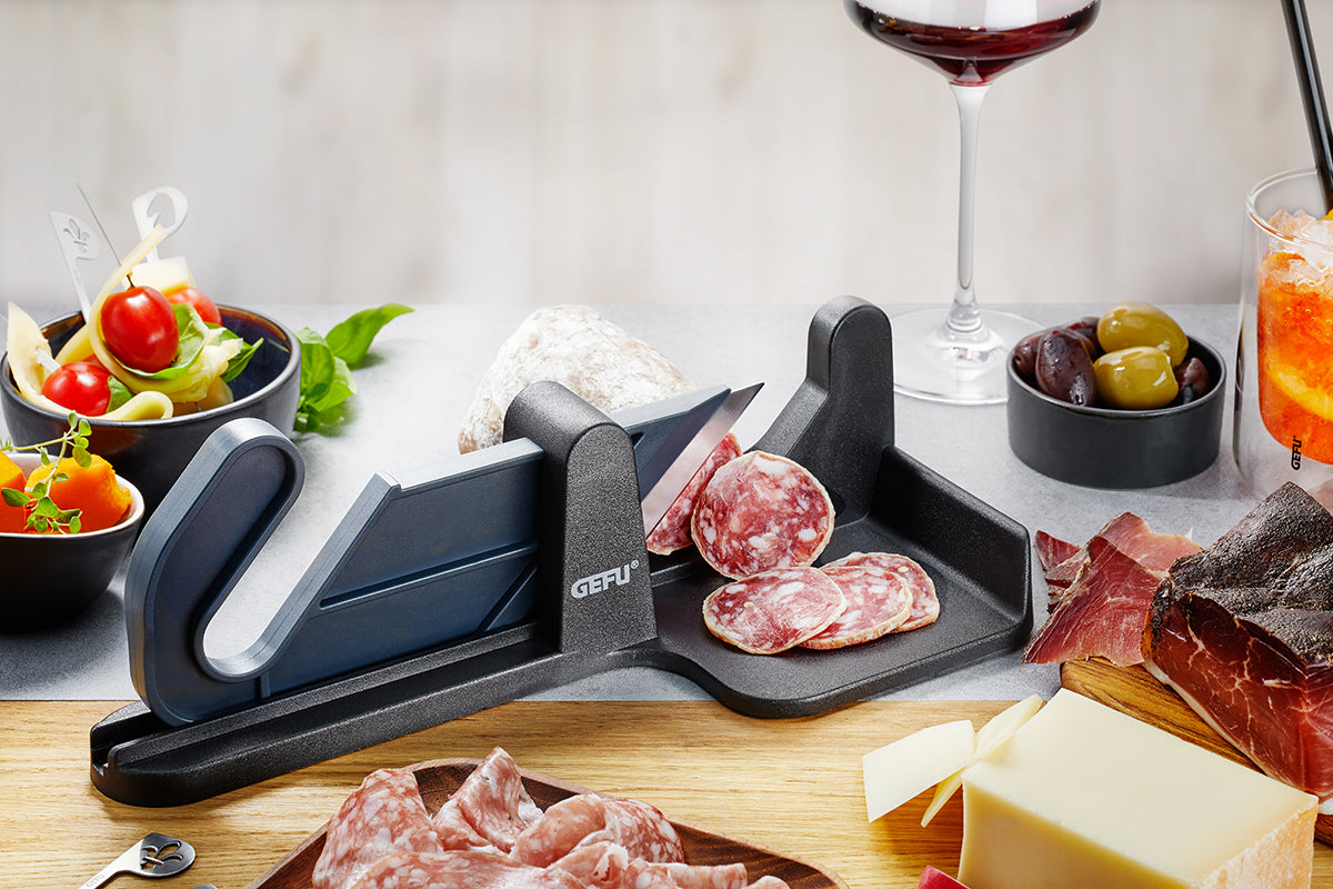 Gefu Tranche Sausage Slicer Black