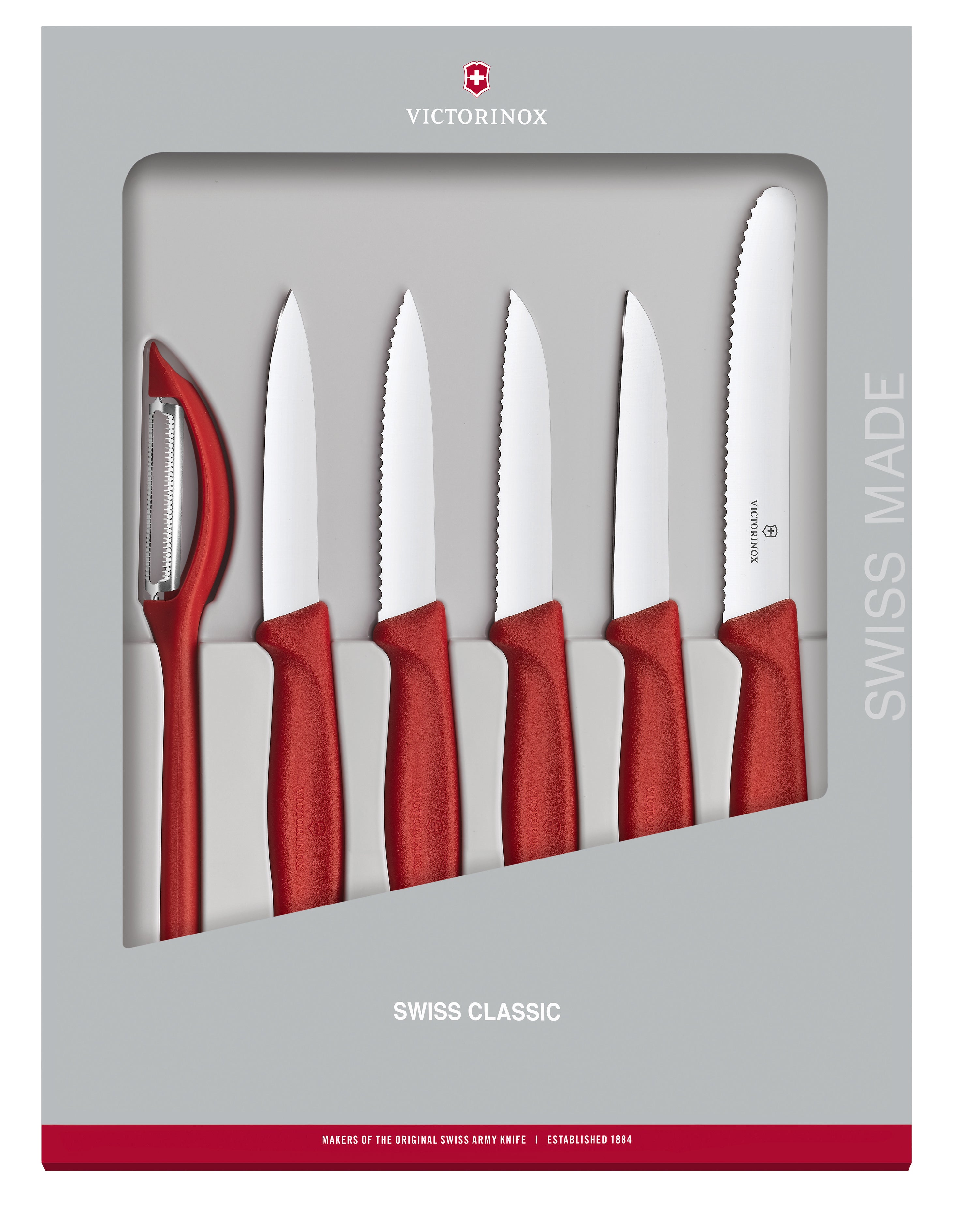 Victorinox Classic 6 Piece Paring Knives Set
