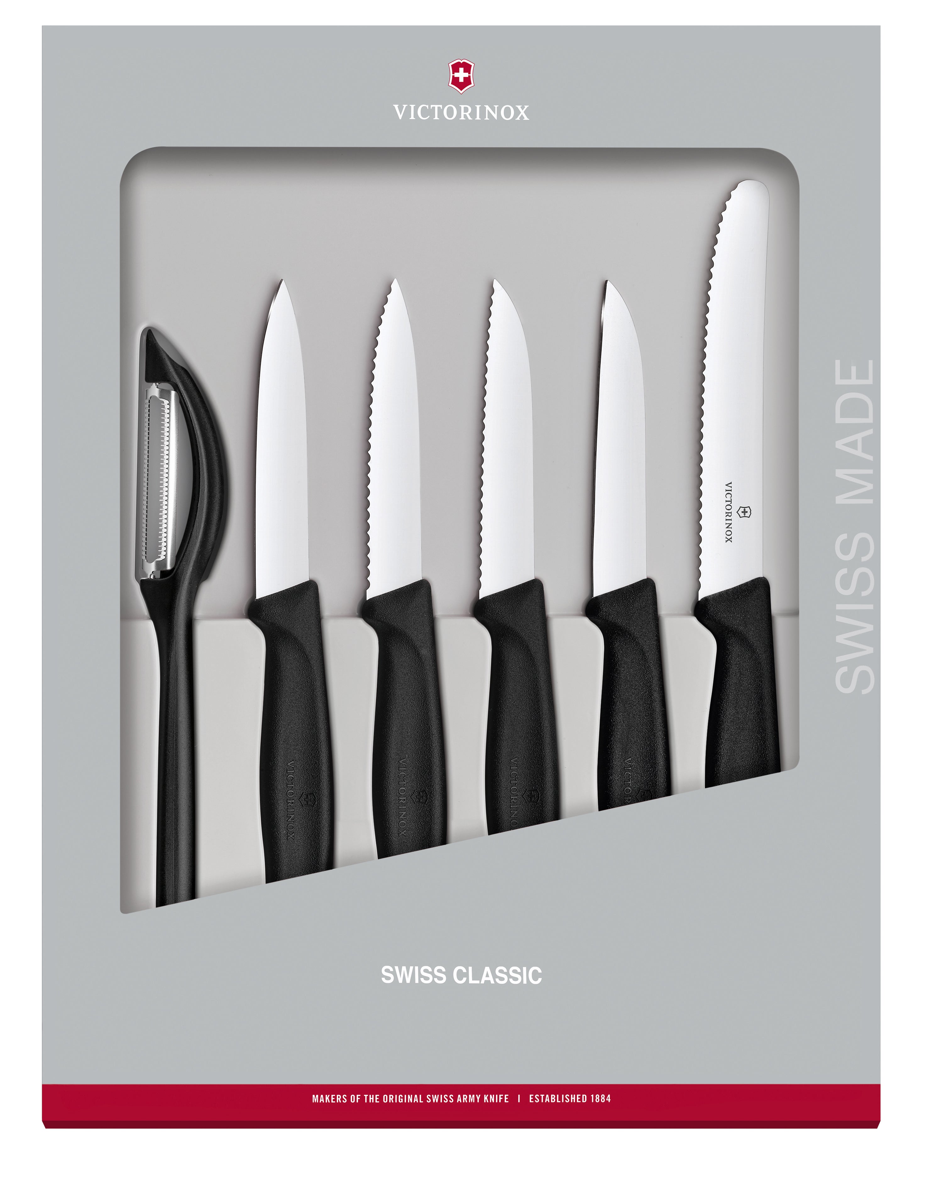 Victorinox Classic 6 Piece Paring Knives Set