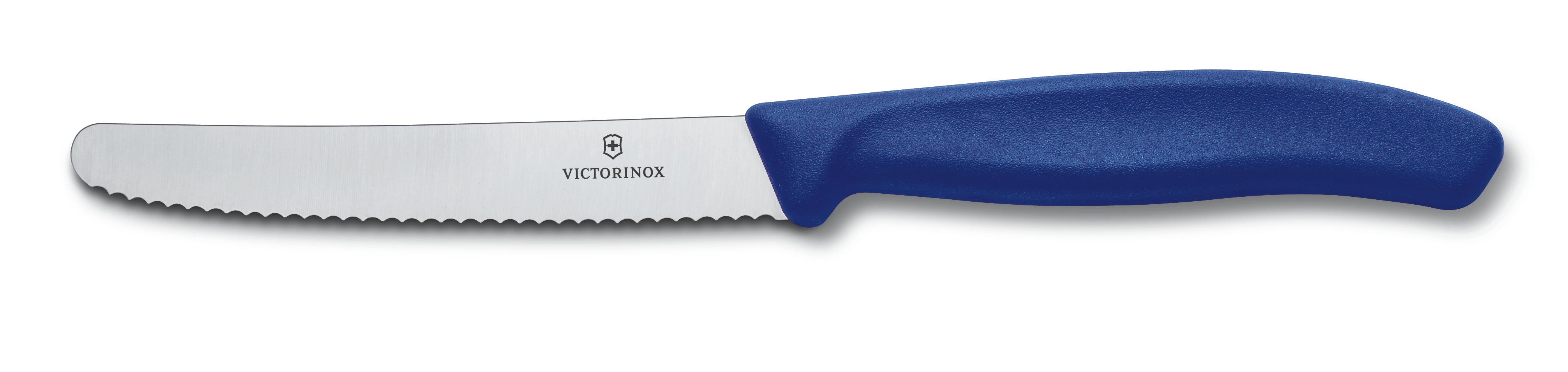 Victorinox Classic Serrated Steak & Tomato Knife 11cm - Blue