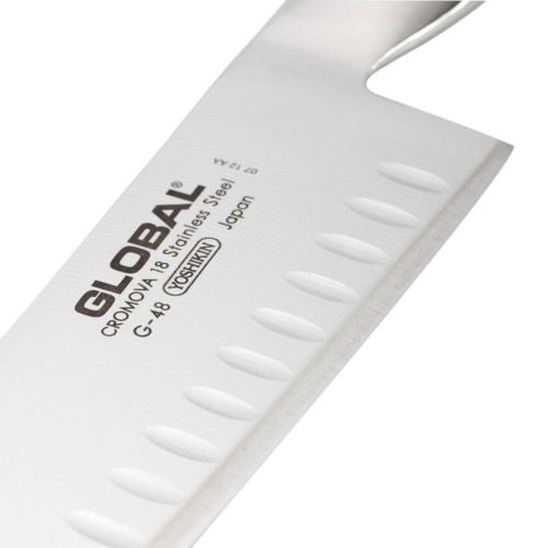 Global G-80 Santoku Knife Fluted 18cm