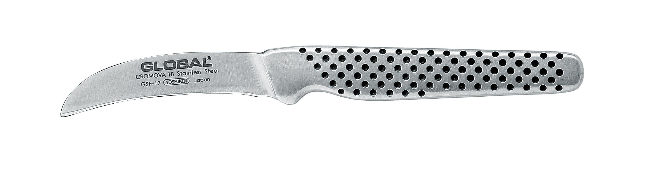 Global Classic Peeling Knife Curved Blade 6cm GSF-17