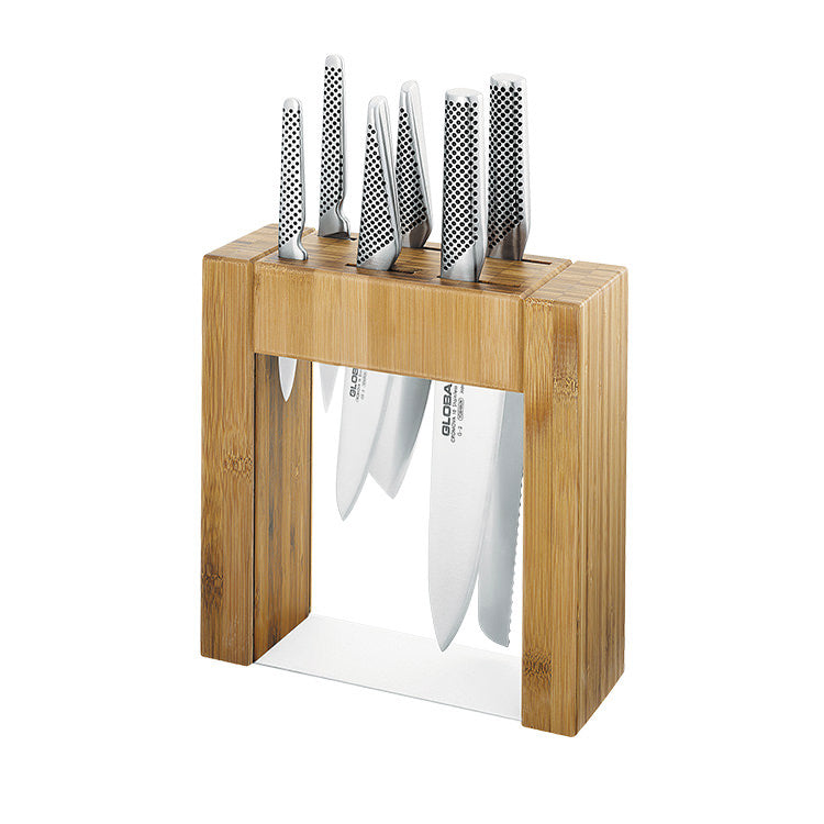 Global Ikasu 7 Piece Knife Block Set