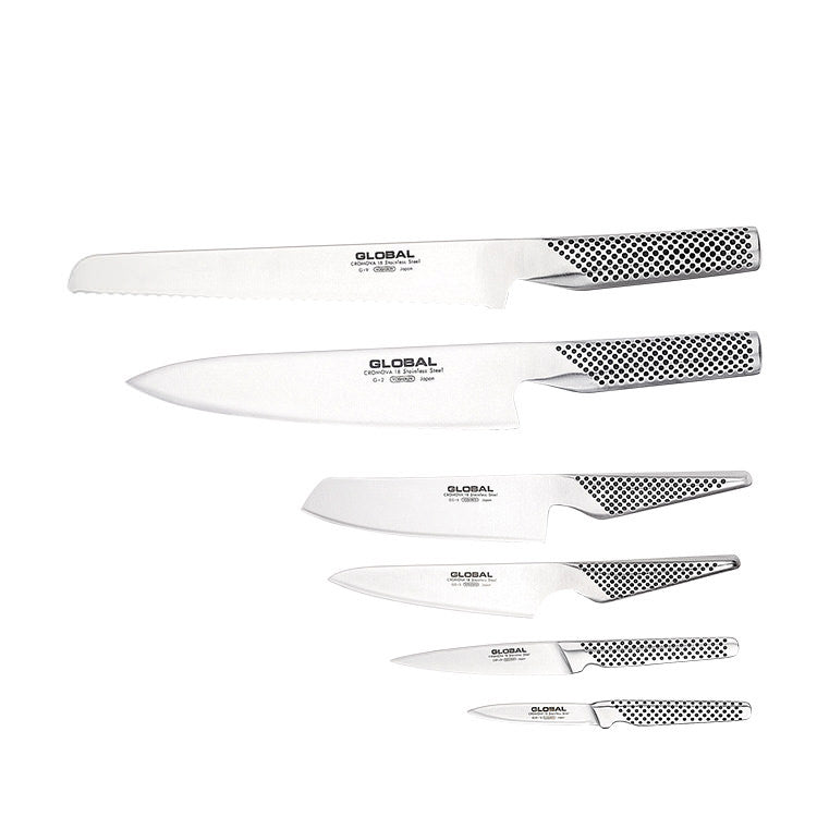 Global Ikasu 7 Piece Knife Block Set