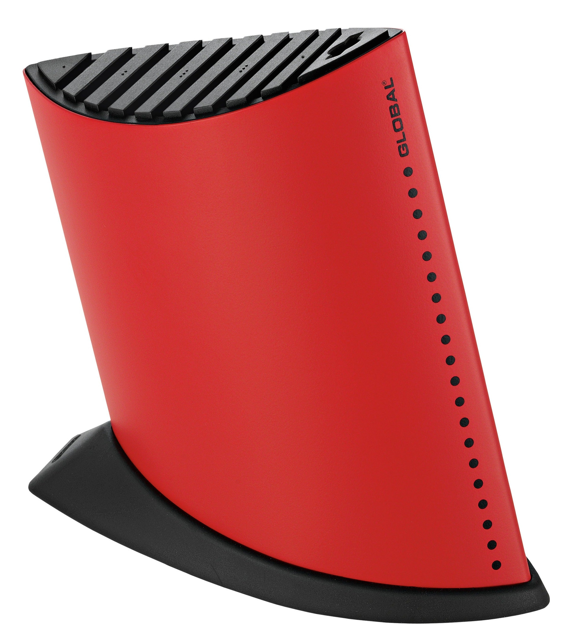Global Ship Shape Knife Block - Red