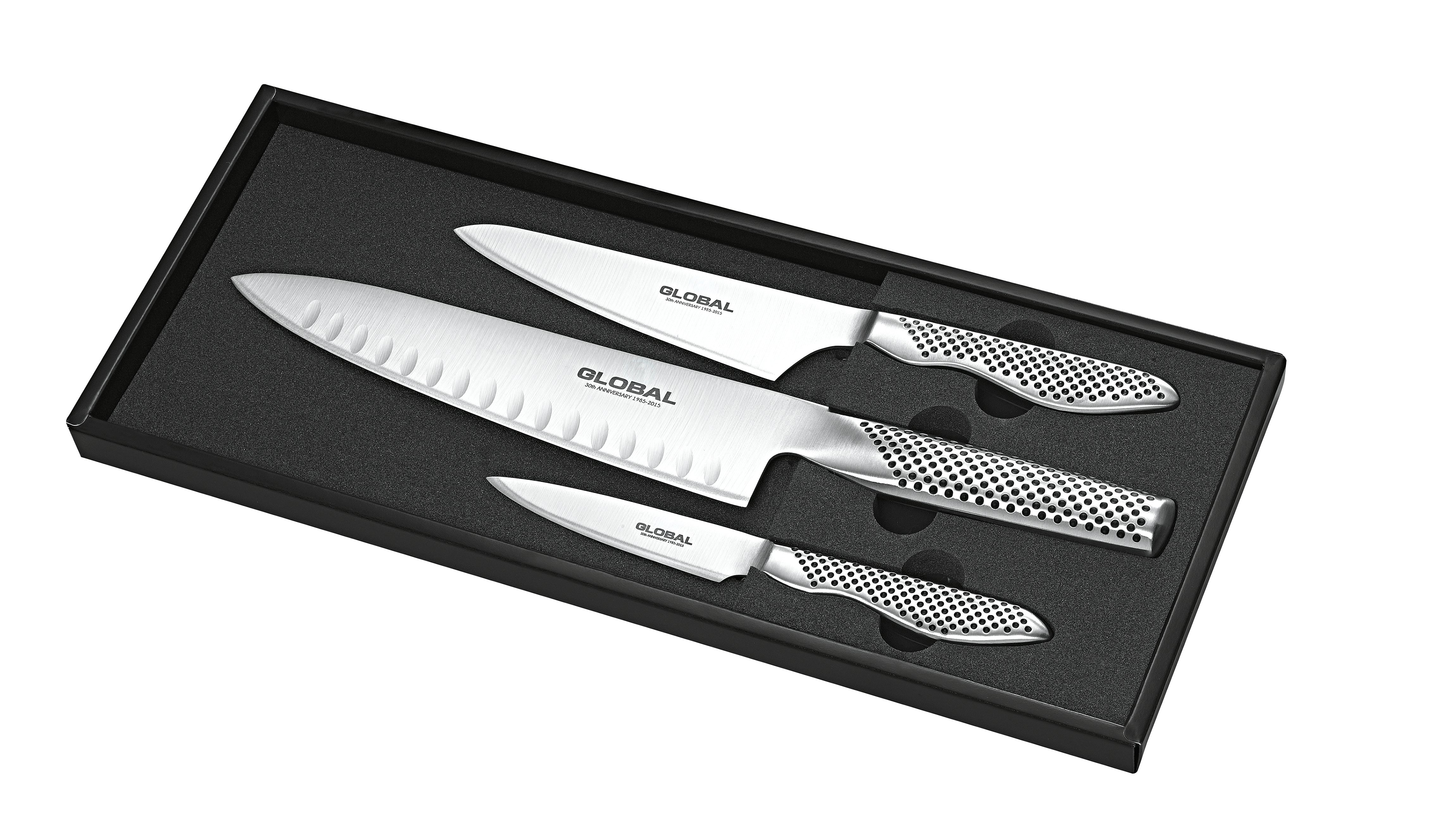 Global 3 Piece Kitchen Knife Set G-773889