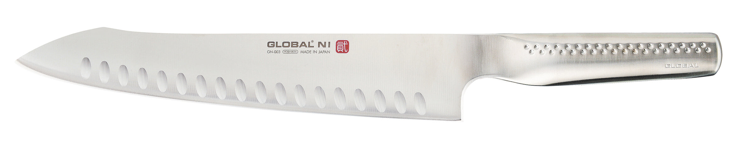 Global Ni Oriental Cooks Knife Fluted Blade 26cm GN-003