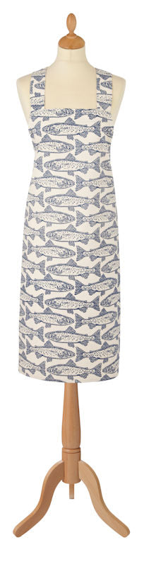 Ulster Weaver Cotton Apron Salmon