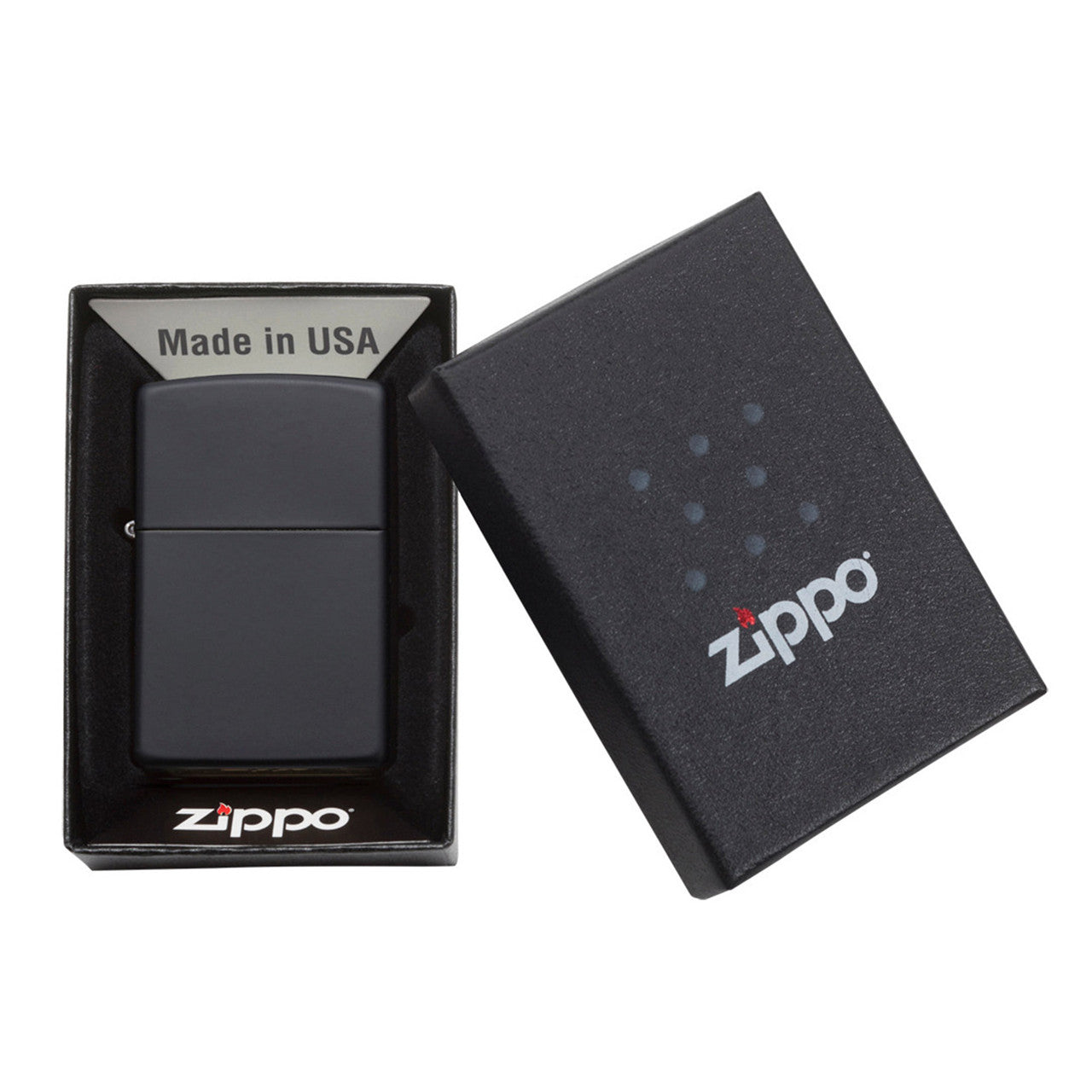 Zippo Lighter Black Matte 218