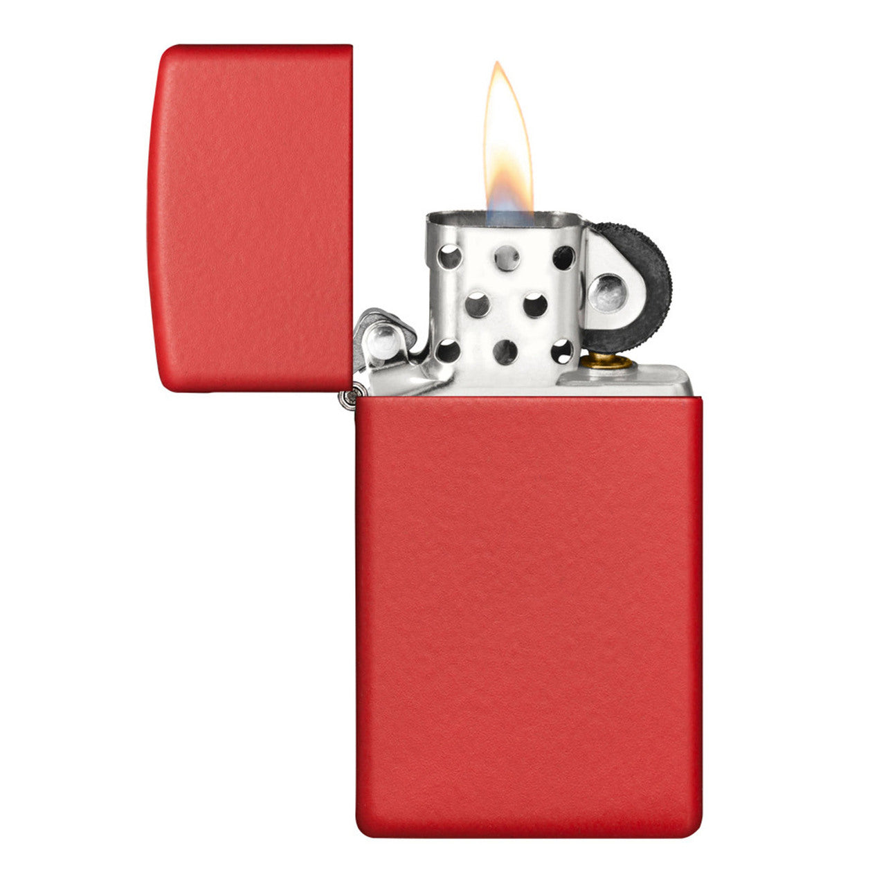 Zippo 1633 Lighter Slim Red Matte