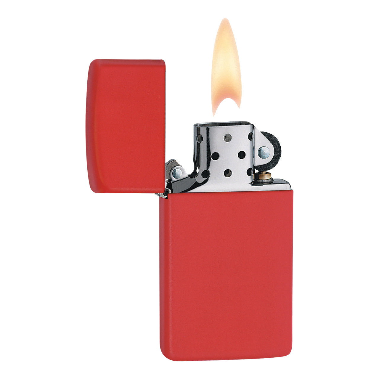 Zippo 1633 Lighter Slim Red Matte