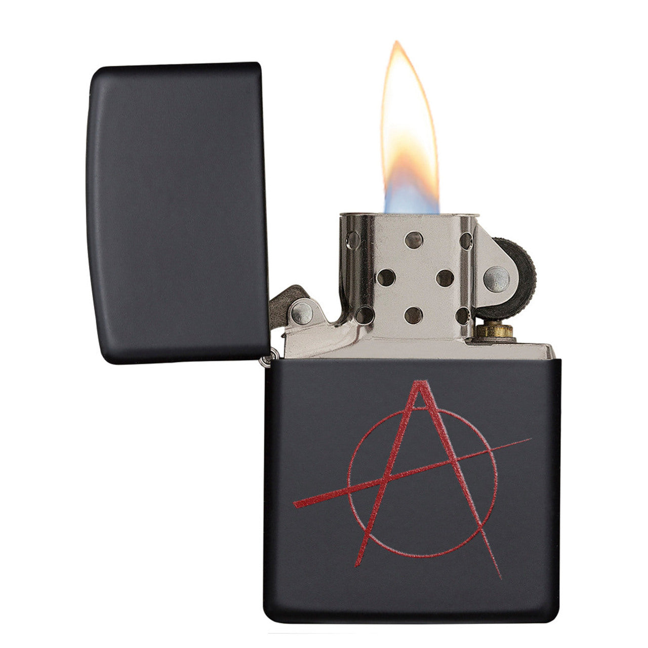 Zippo Windproof Lighter Anarchy Black Matte