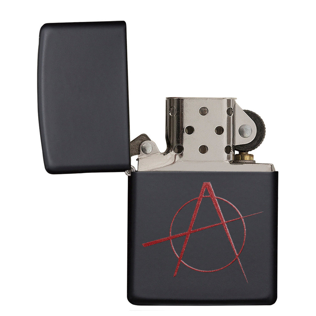 Zippo Windproof Lighter Anarchy Black Matte