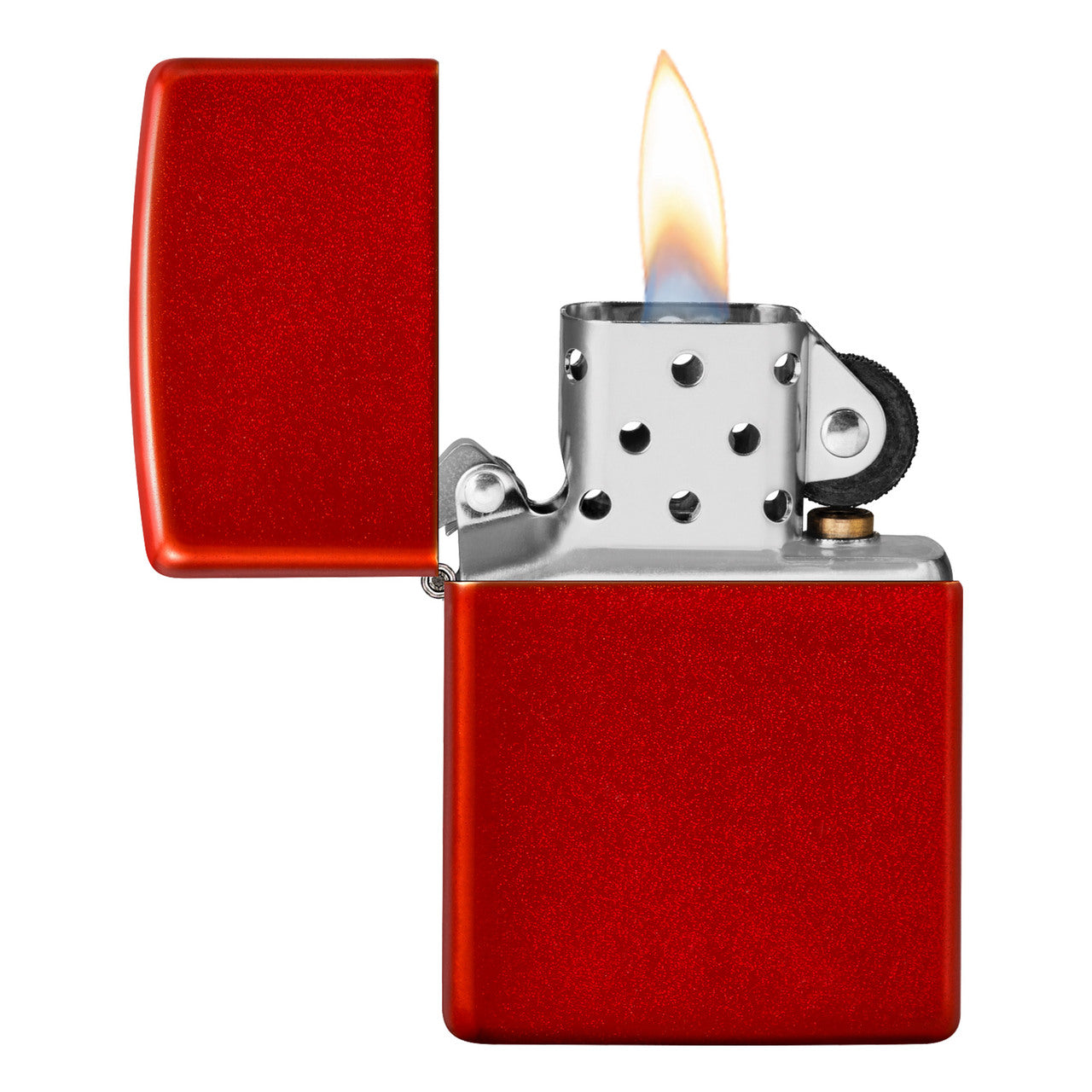 Zippo Lighter Metallic Red Matte