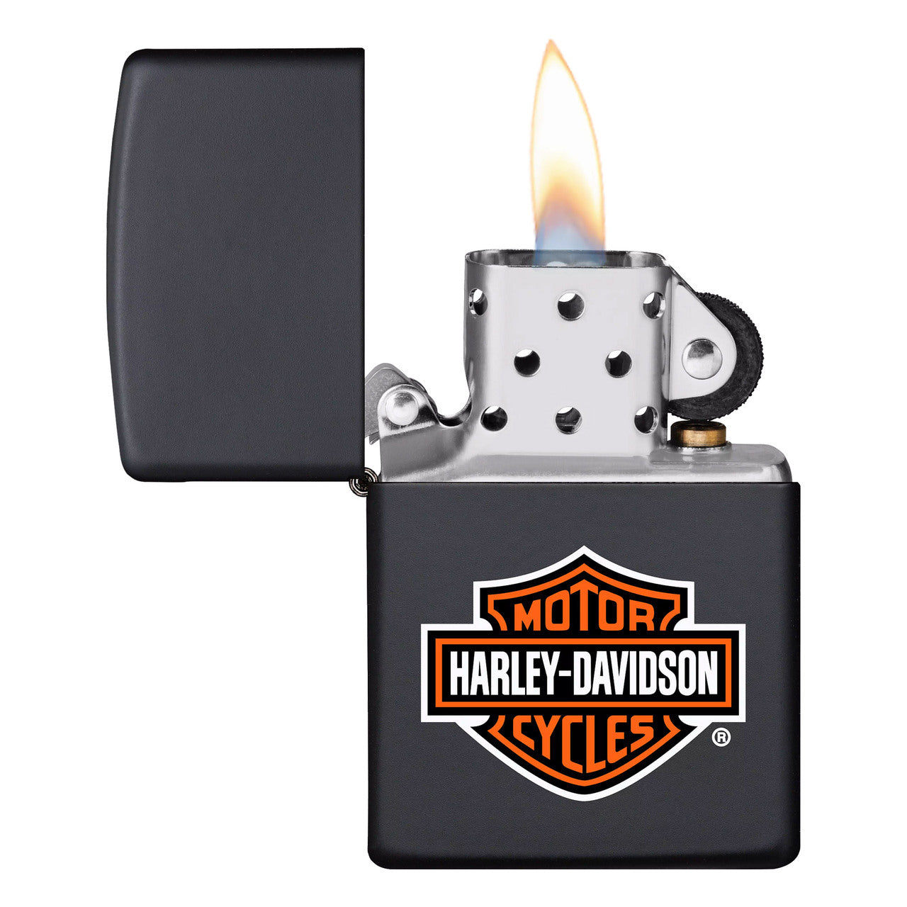 Zippo Windproof Lighter Harley Davidson Black Matte