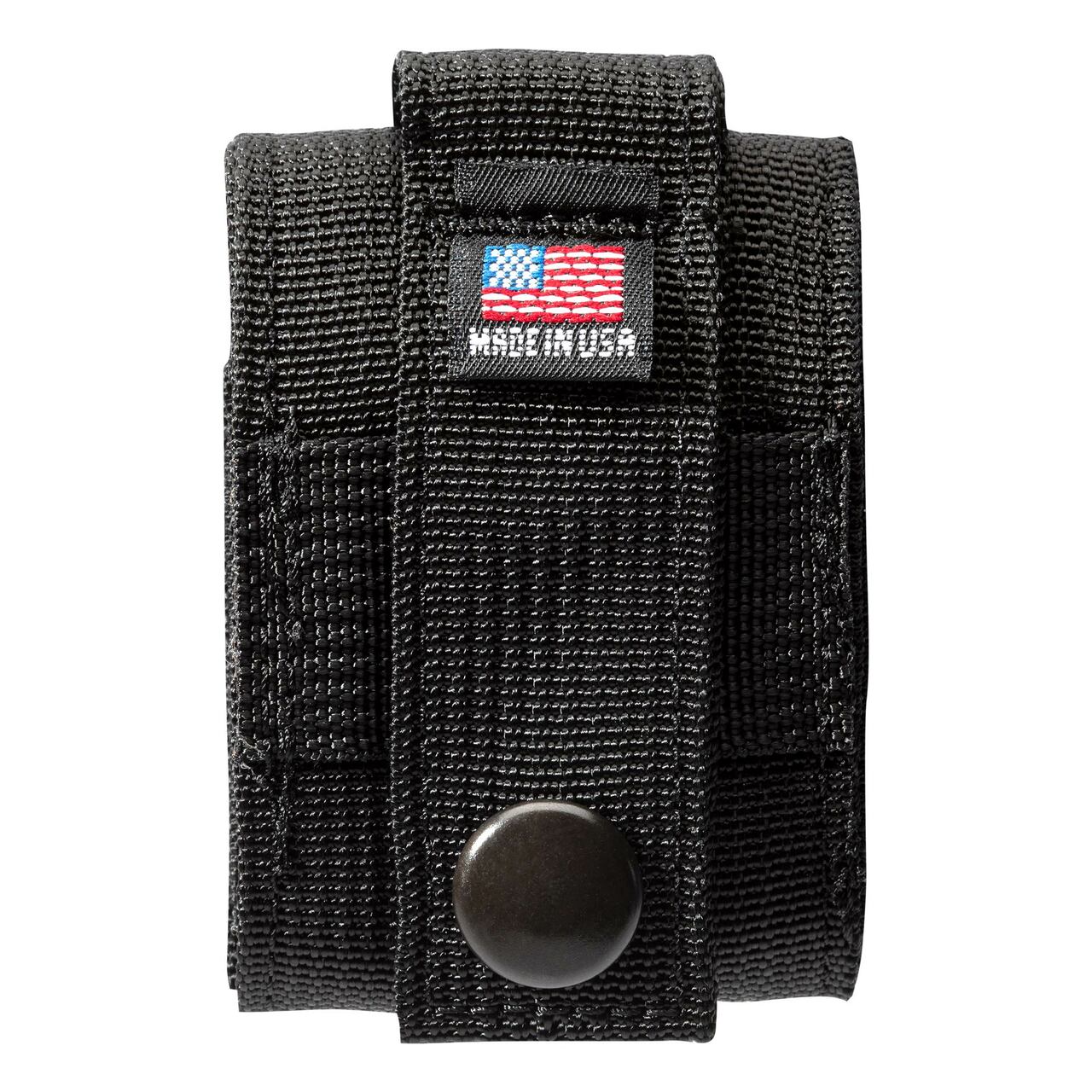 ZIPPO Black Crackle Windproof Lighter And Black Tactical Pouch Gift Set