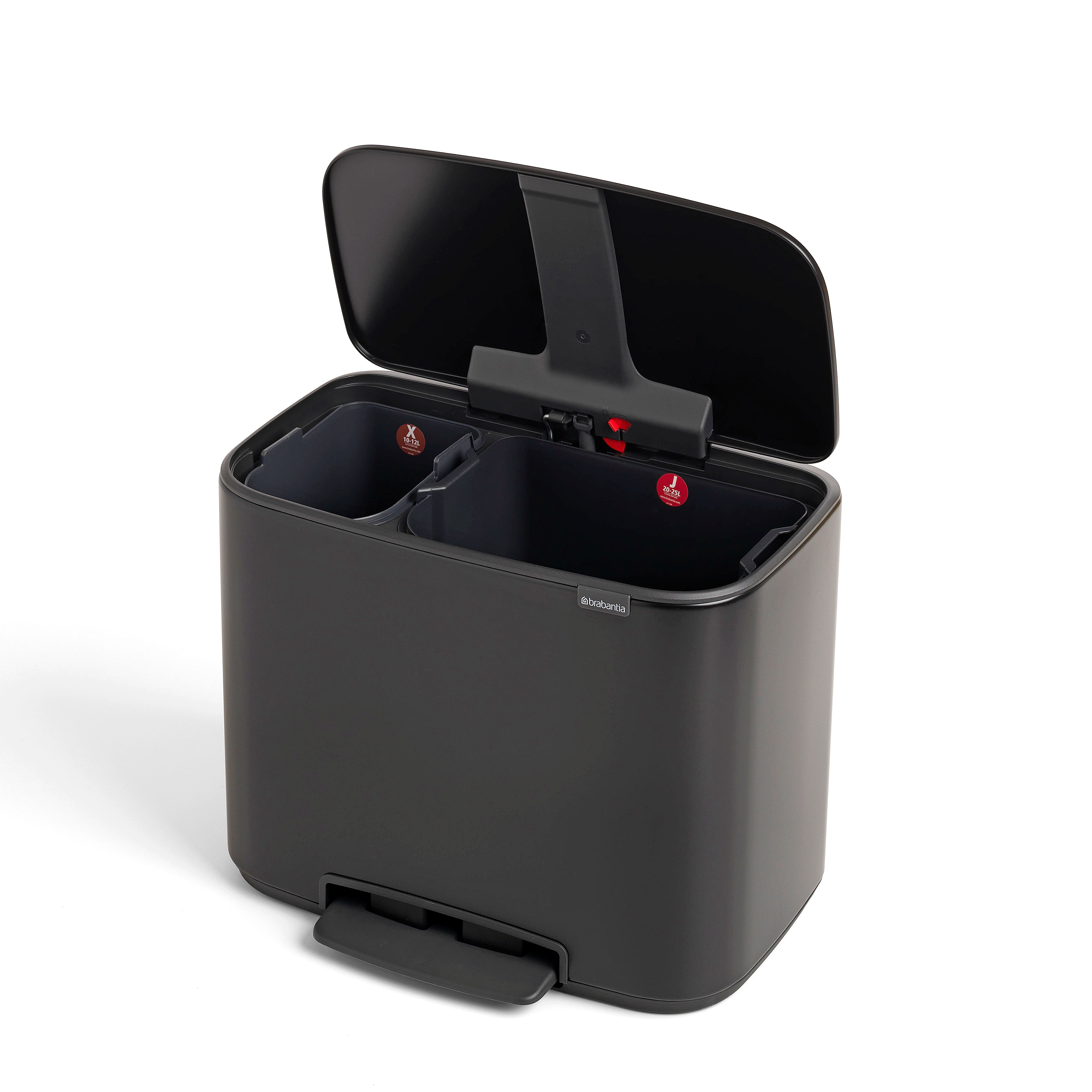 Brabantia Pedal Bin 11/23L Matt Black