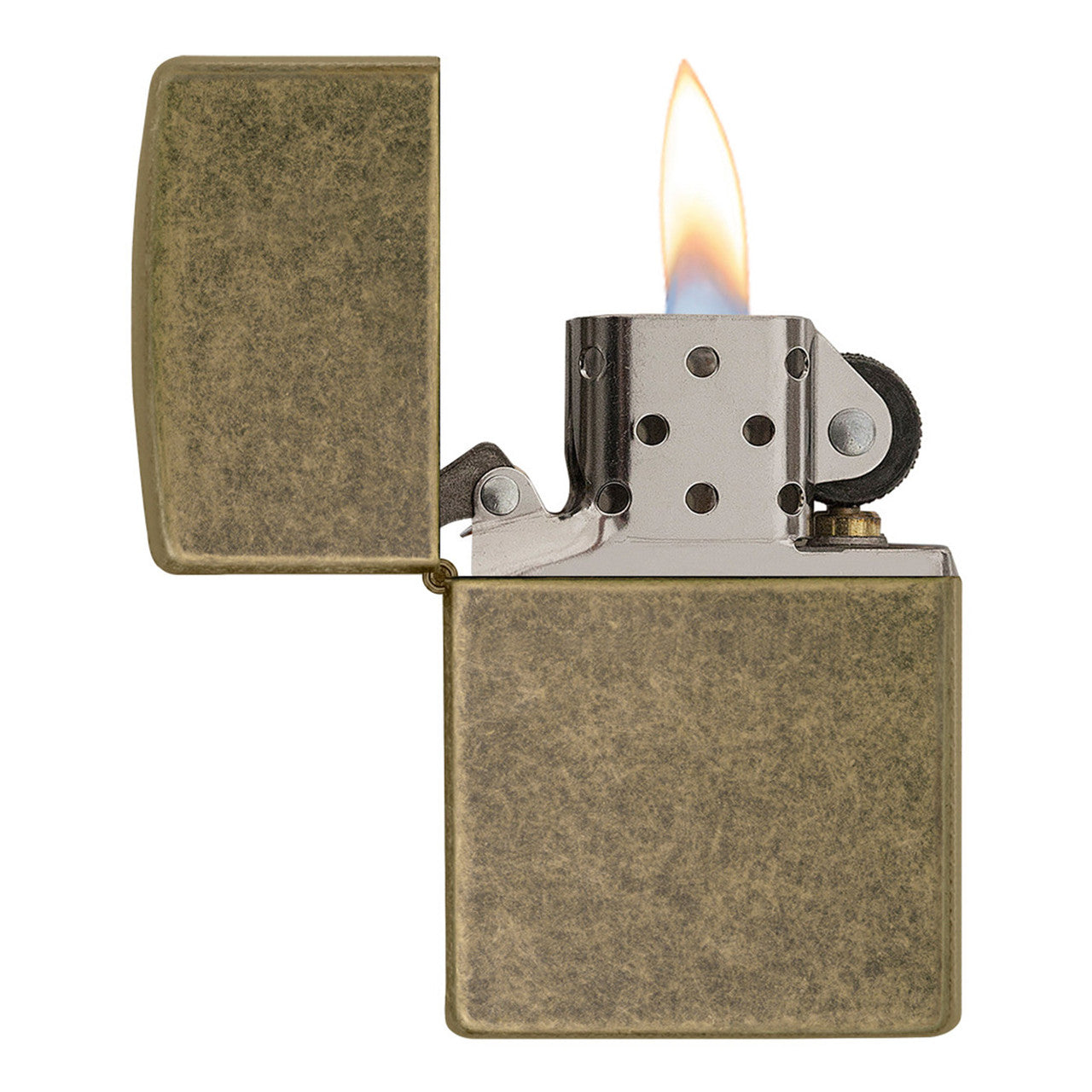 Zippo Windproof Lighter 201FB Antique Brass