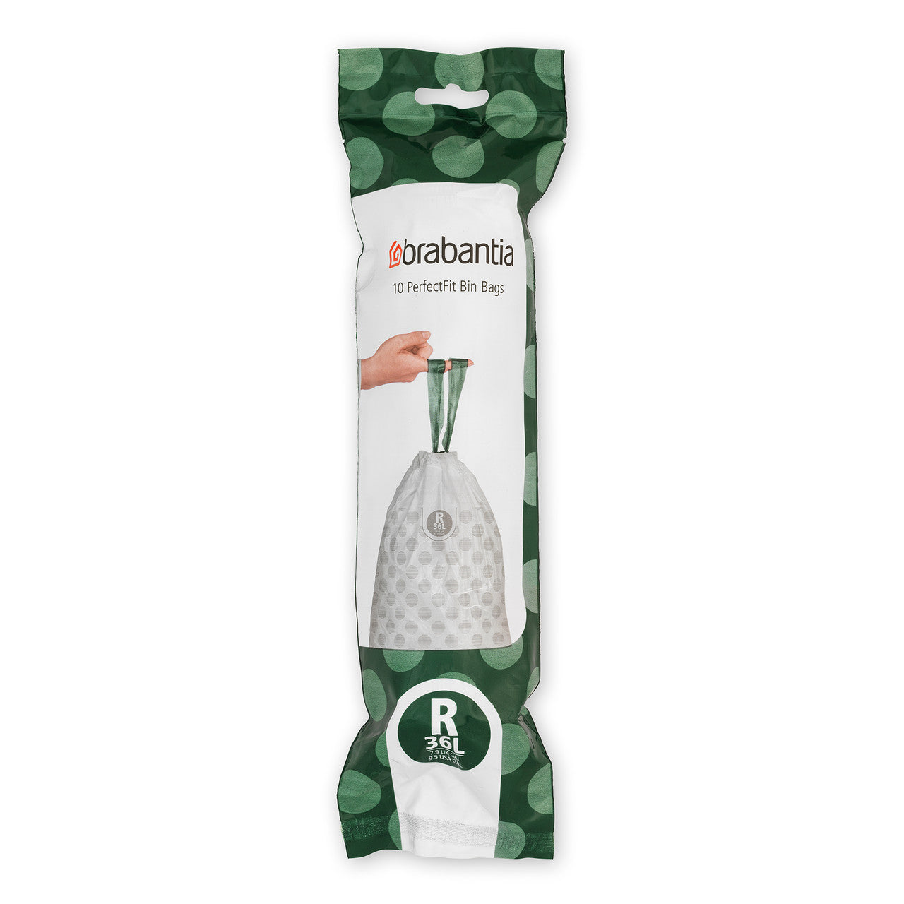Brabantia Smartfix Pedal Bin Liner - Code R 36 Litre (BO) 10 Bags