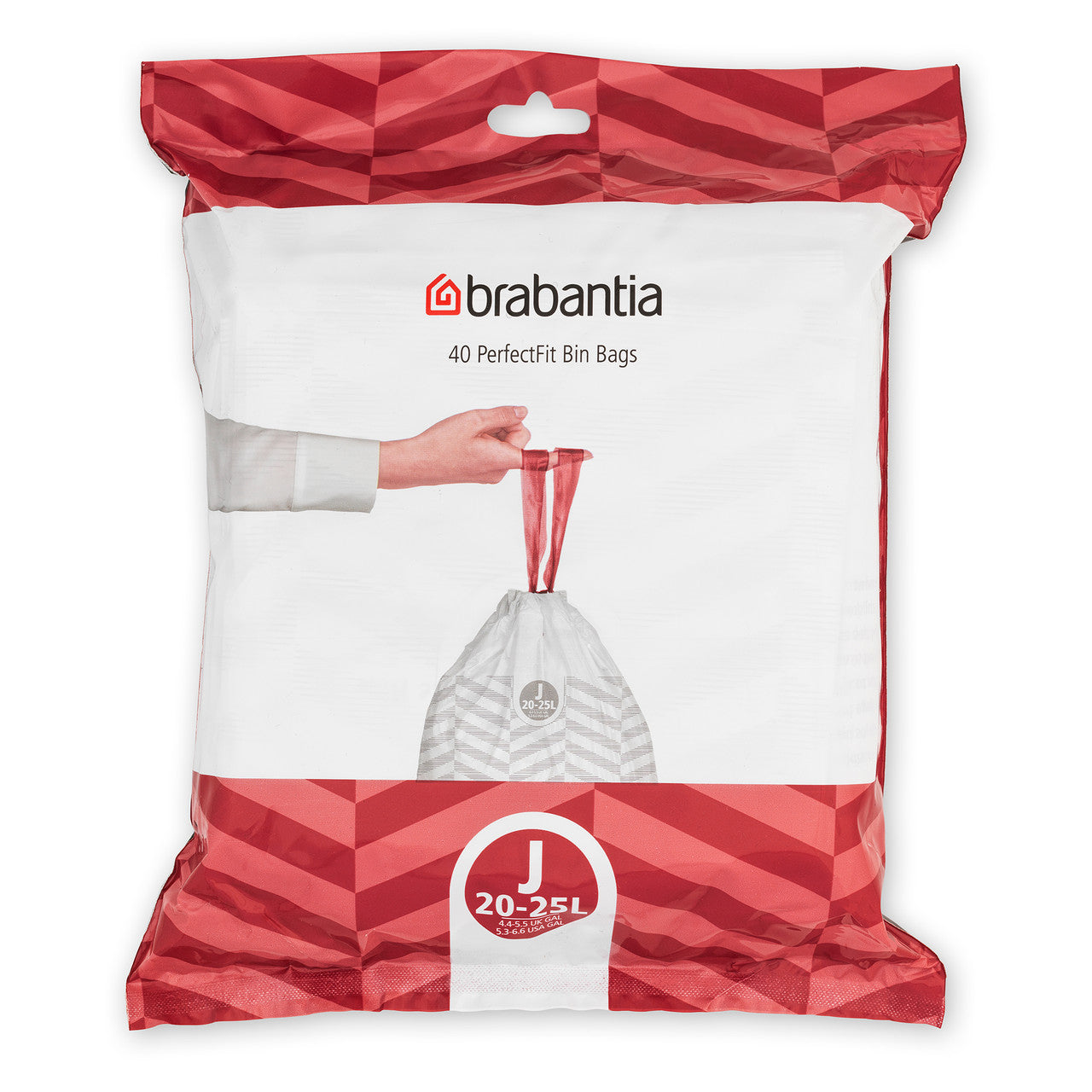 Brabantia Bin Liner - Code J 23 Litre (BO) 40 Bags Dispenser Pack