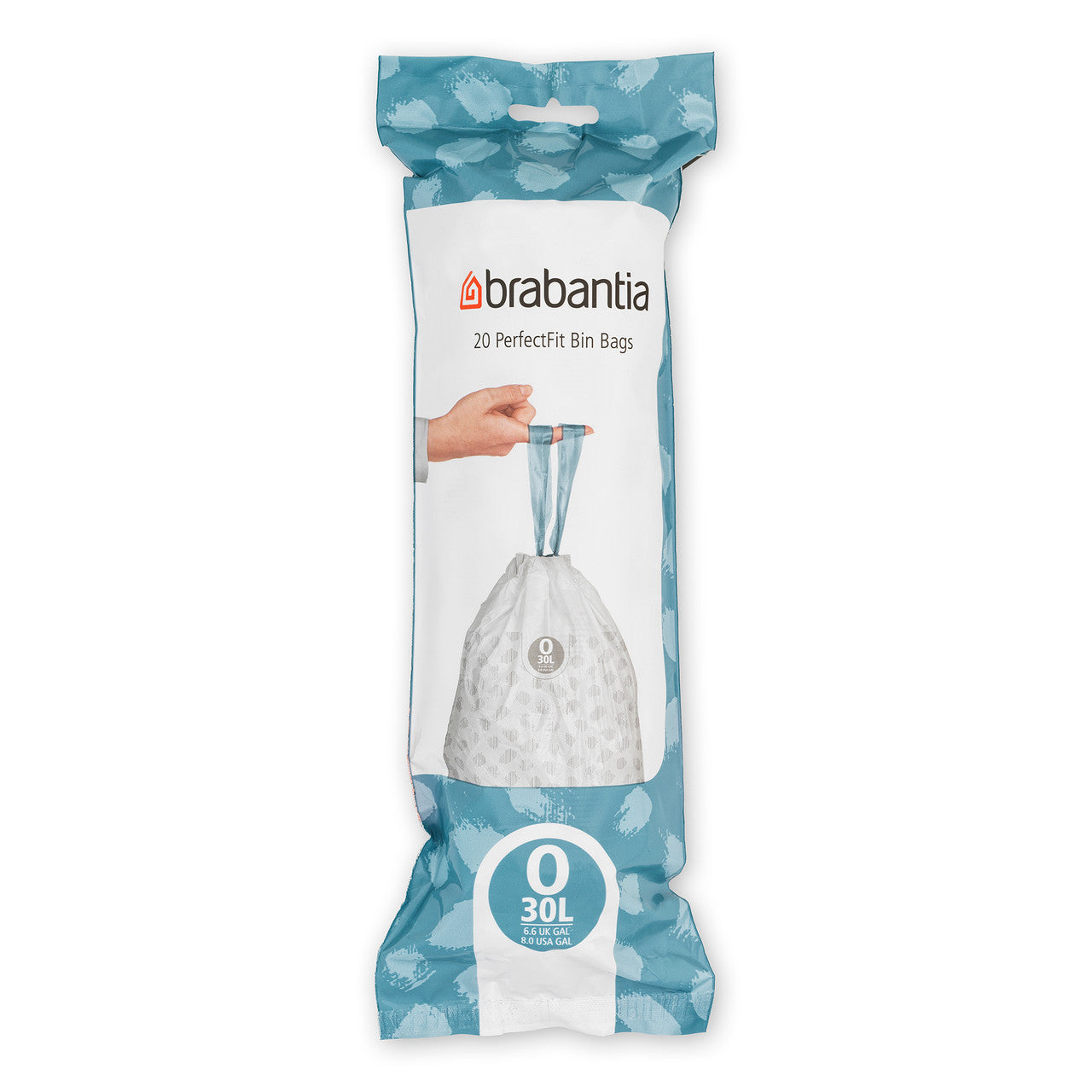 Brabantia Smartfix Pedal Bin Liner - Code O 30 Litre 20 Bags