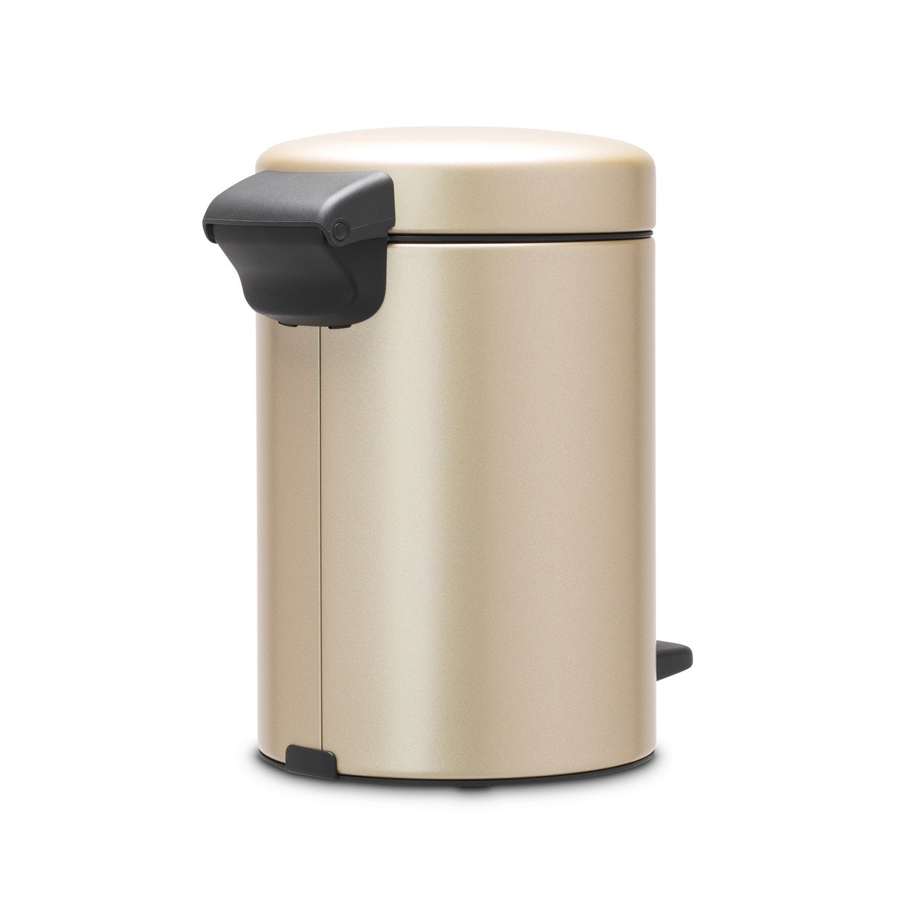 Brabantia Newlcon Pedal Bin 3 Litre - Metallic Gold