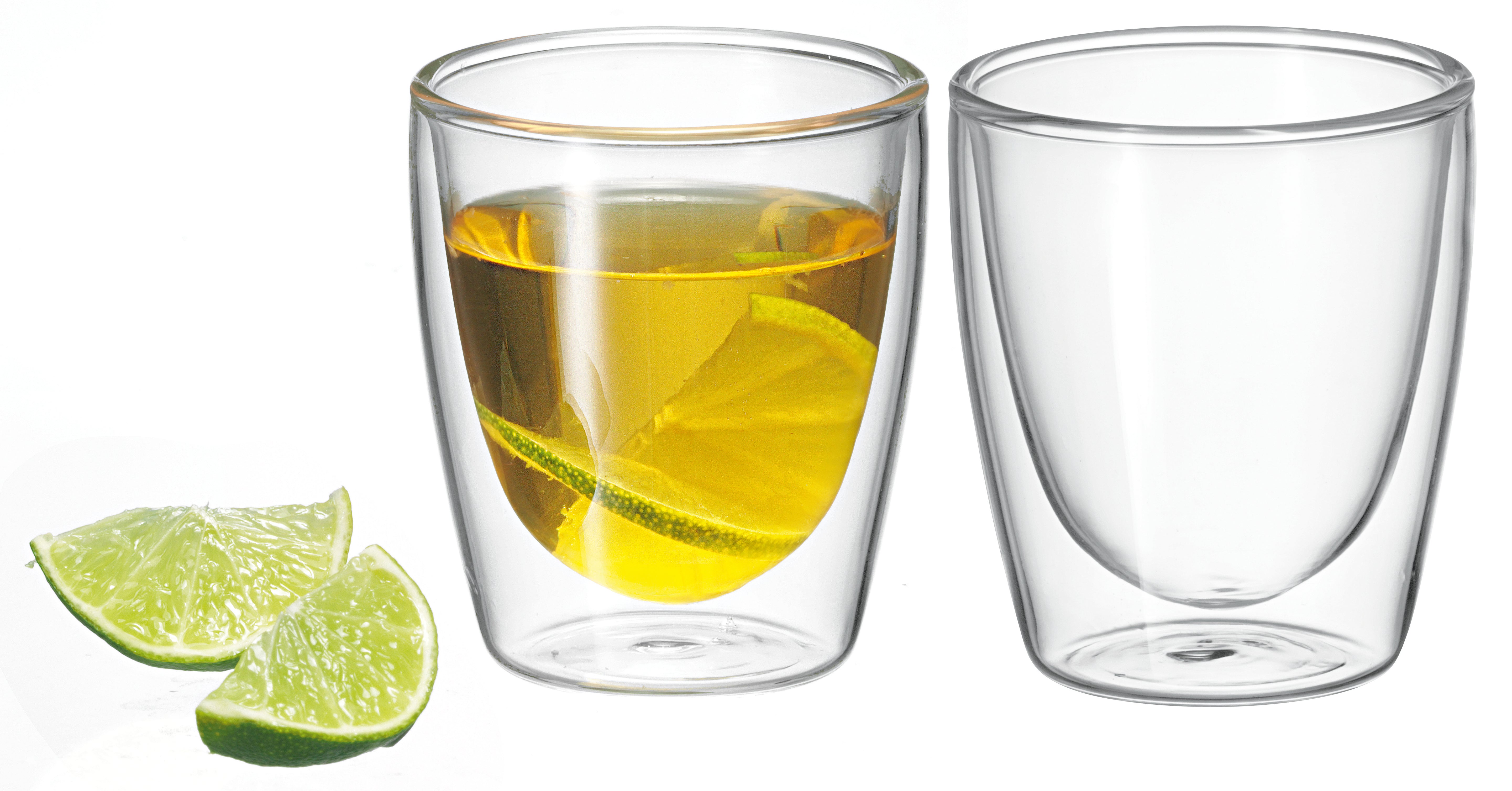 Avanti Twin Wall Caffee Glass Set 150ml Set of 2