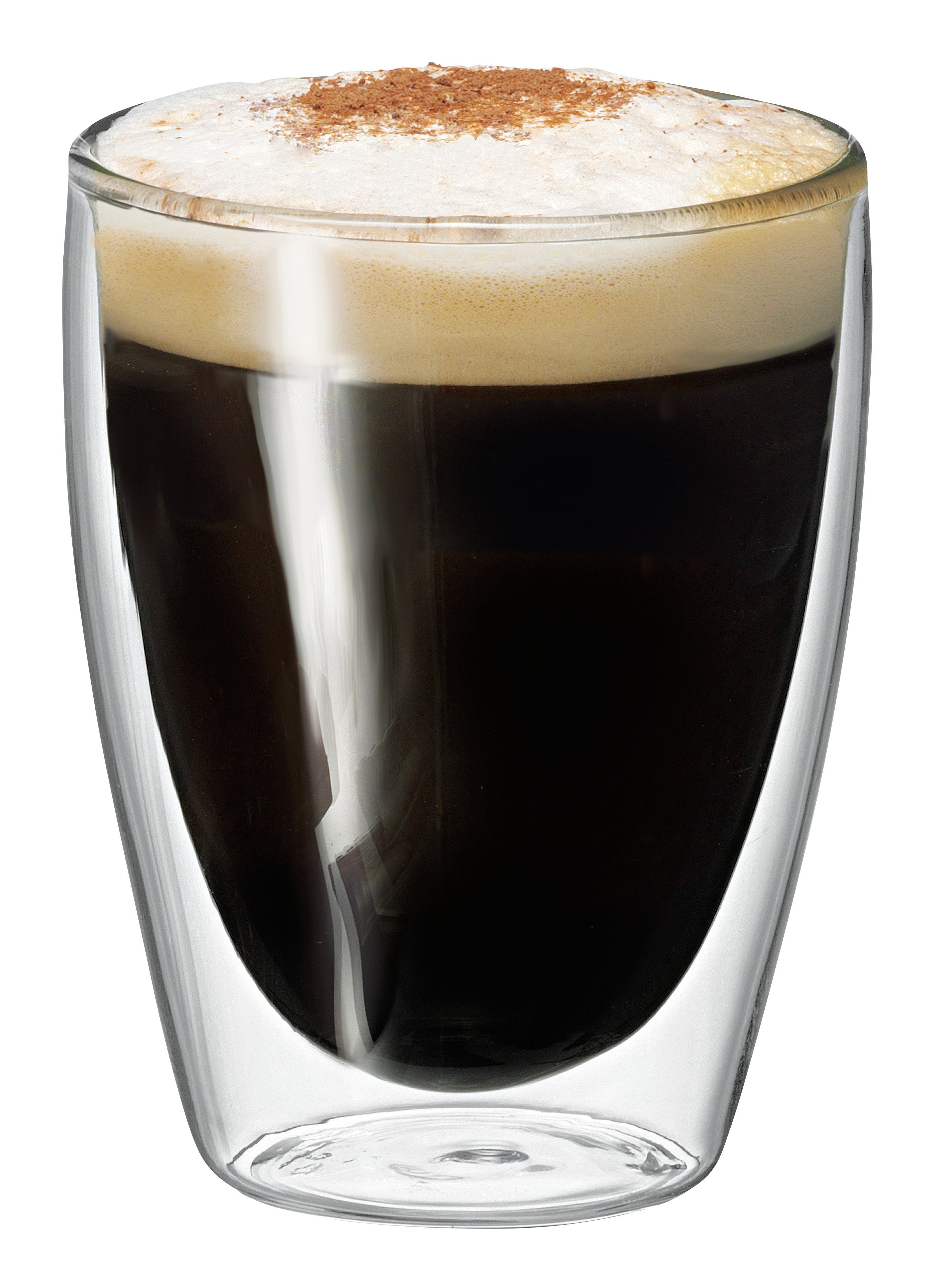 Avanti Caffe Twin Wall Glass 250ml Set of 8